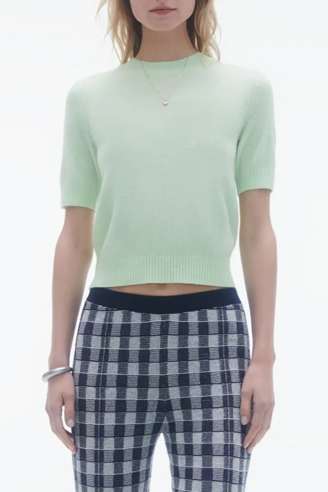 Sweater Tee | Mint