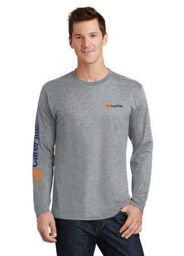 T-Shirt - Long Sleeve Ring Spun Cotton Bell 429 Helicopter