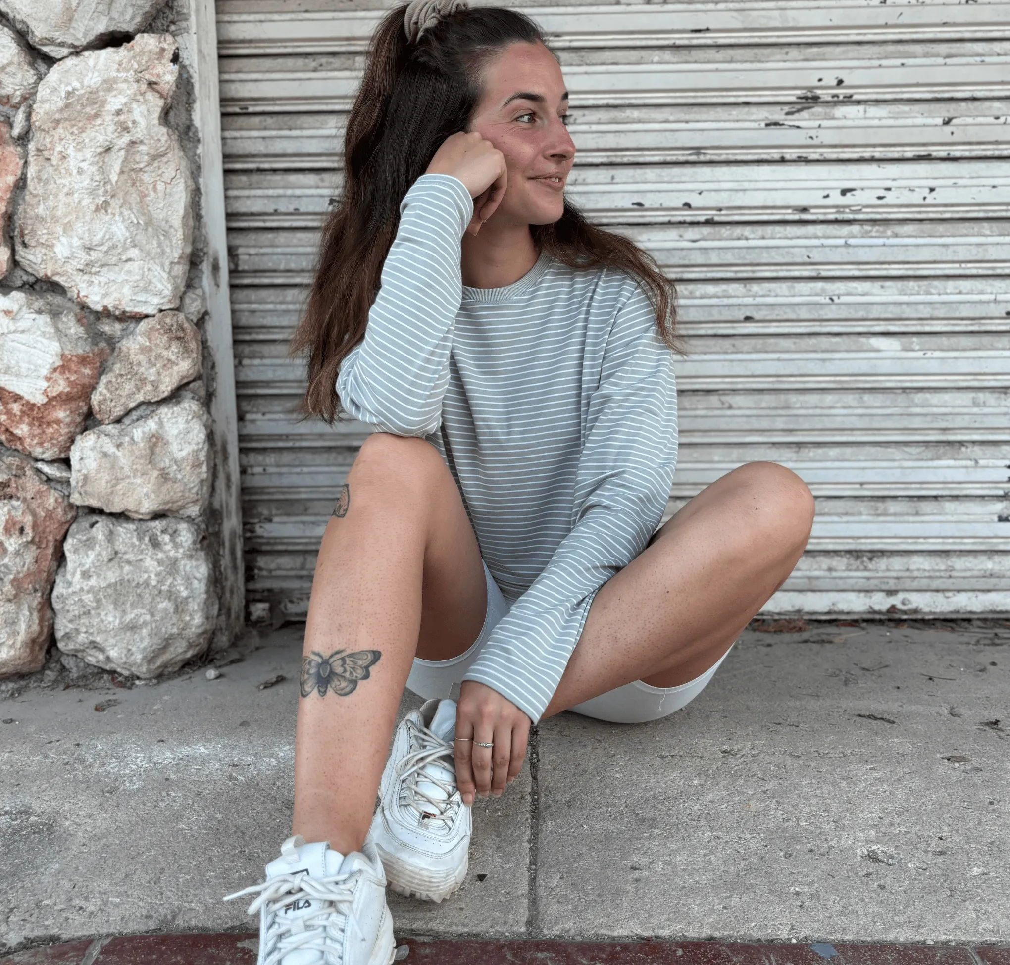 T-Shirt manches longues «Lichen»