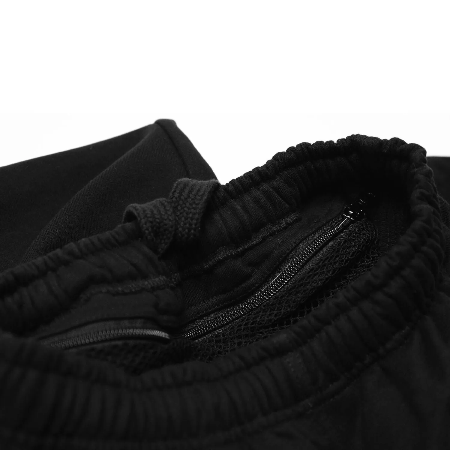 TAR Premium Black Mens Cargo Joggers