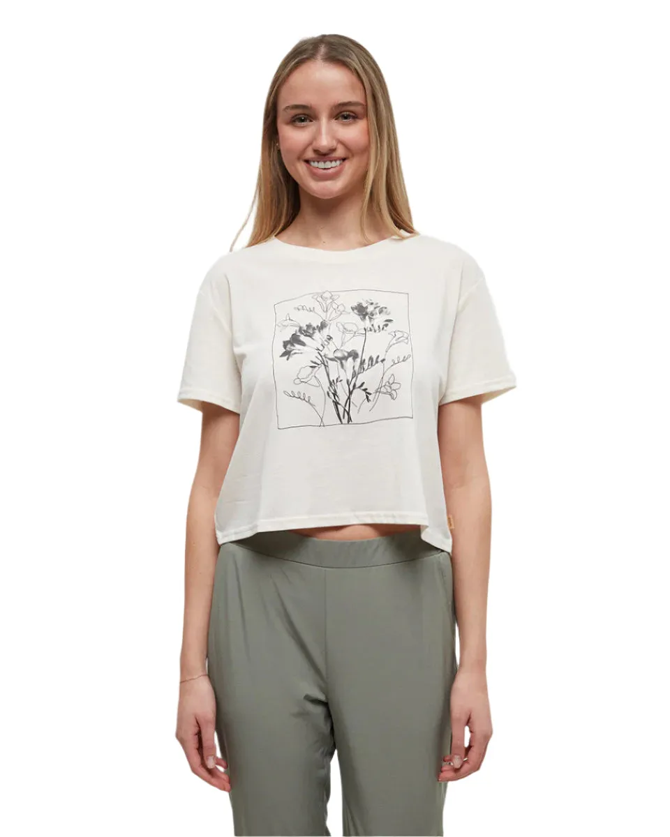 Tentree T-Shirts - Women’s Floral Crop T-Shirt