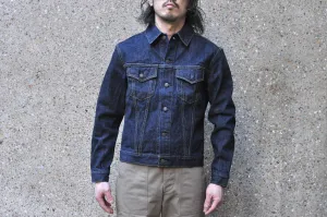 The Flat Head 14.5oz 60's Type 3 Denim Jacket (Indigo)