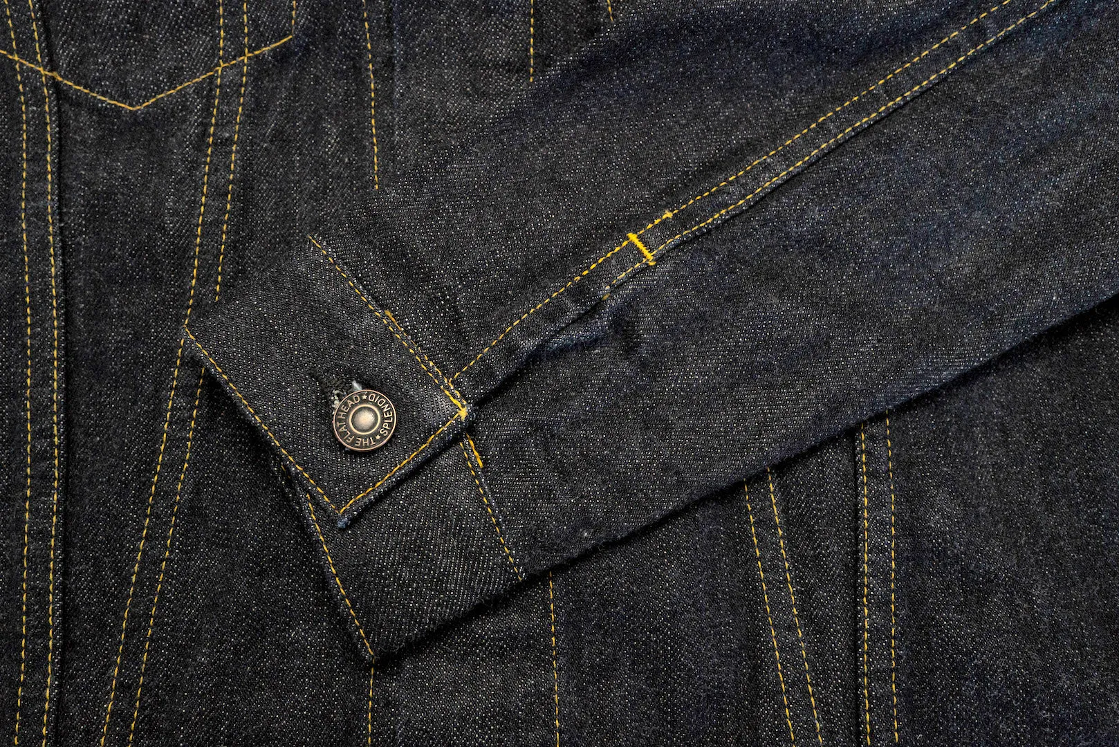 The Flat Head 14.5oz 60's Type 3 Denim Jacket (Indigo)