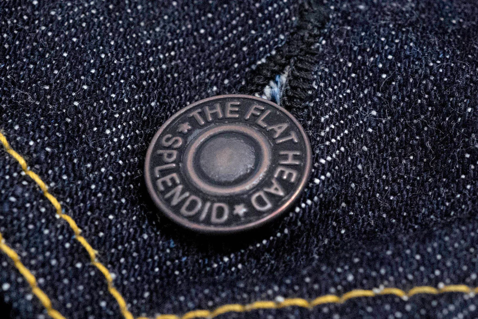 The Flat Head 14.5oz 60's Type 3 Denim Jacket (Indigo)