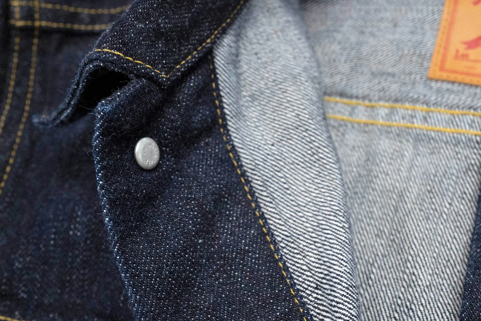 The Flat Head 14.5oz 60's Type 3 Denim Jacket (Indigo)