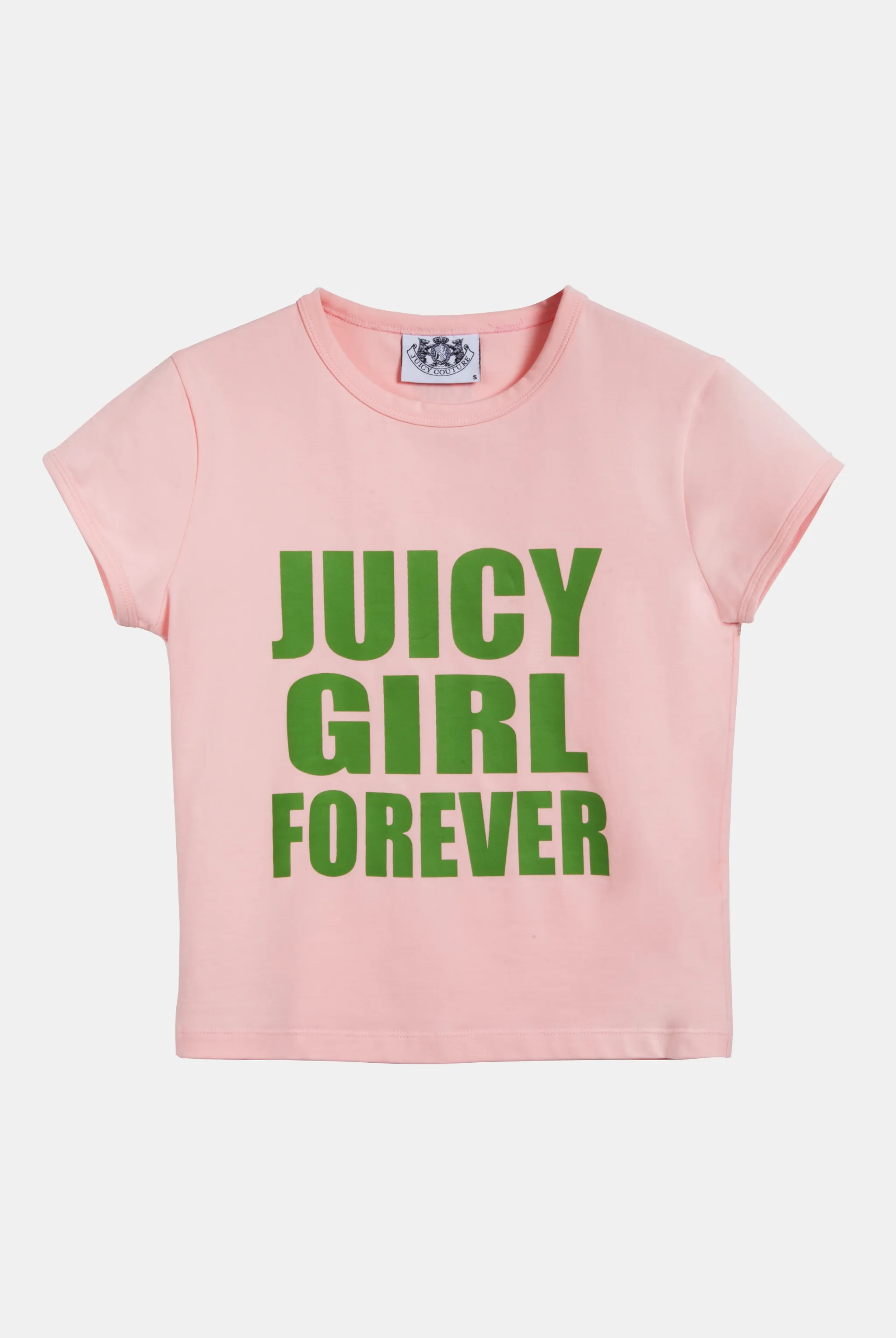 THE ICONS | ALMOND BLOSSOM 'JUICY GIRL FOREVER' BABY TEE