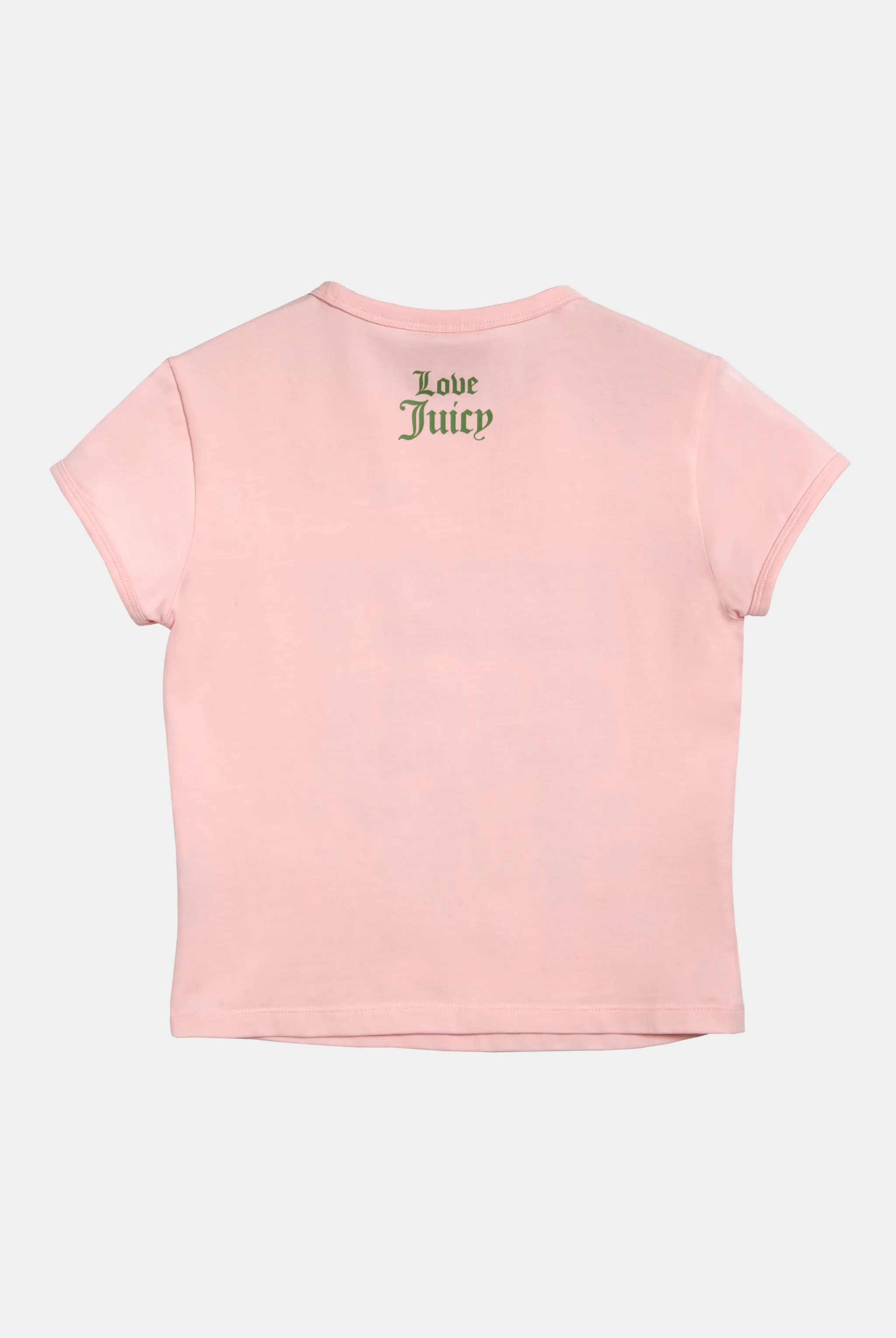 THE ICONS | ALMOND BLOSSOM 'JUICY GIRL FOREVER' BABY TEE