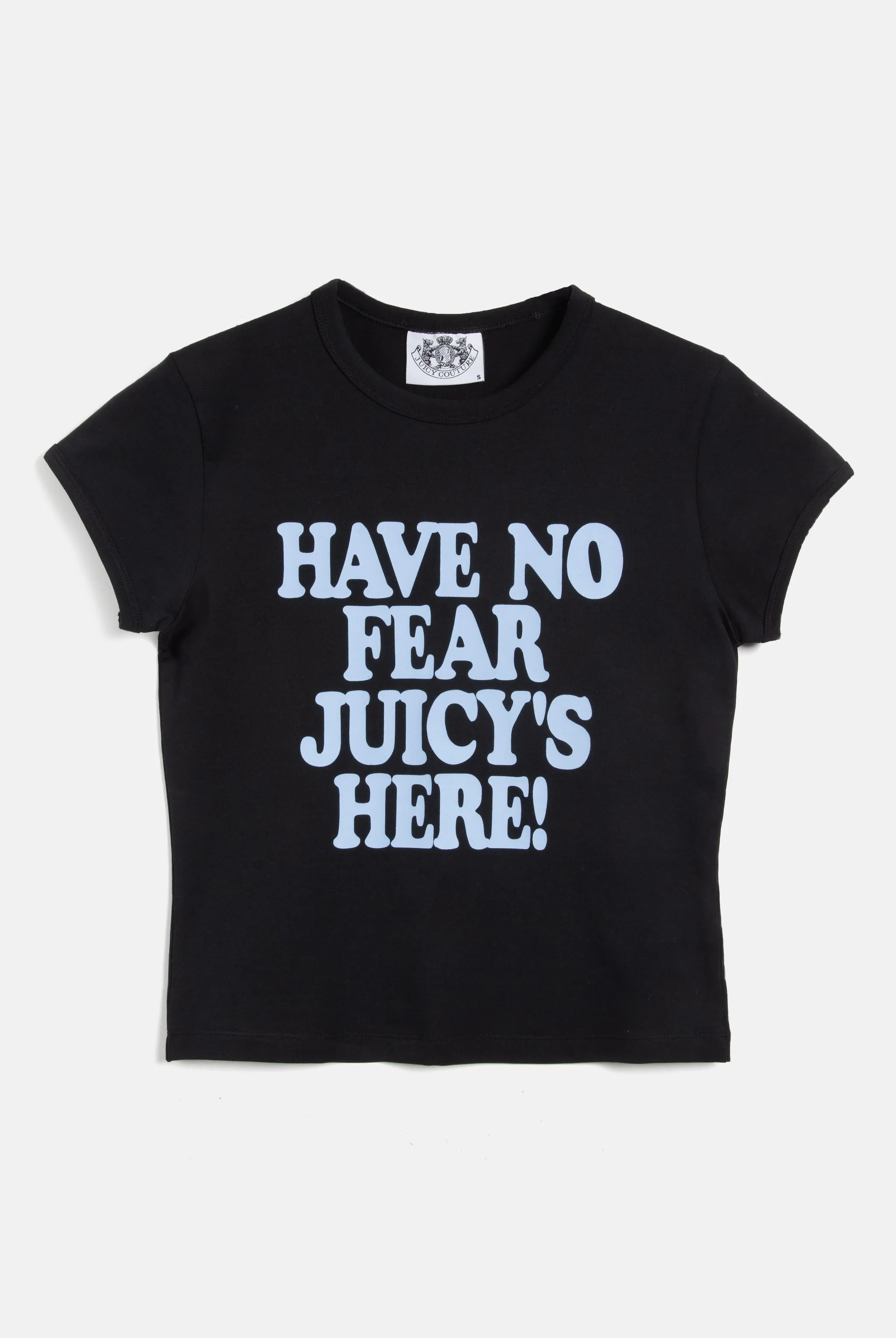 THE ICONS | BLACK 'HAVE NO FEAR' BABY TEE