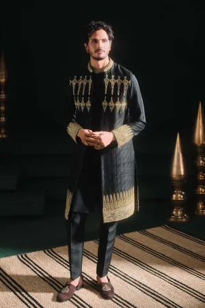 The Kala Khatta Sherwani Set