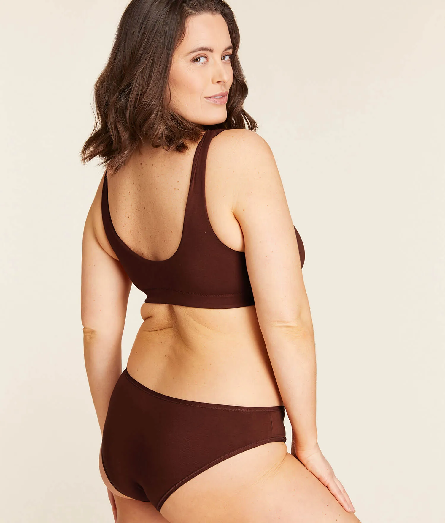 The Tank  Bralette - Rayon - Earth