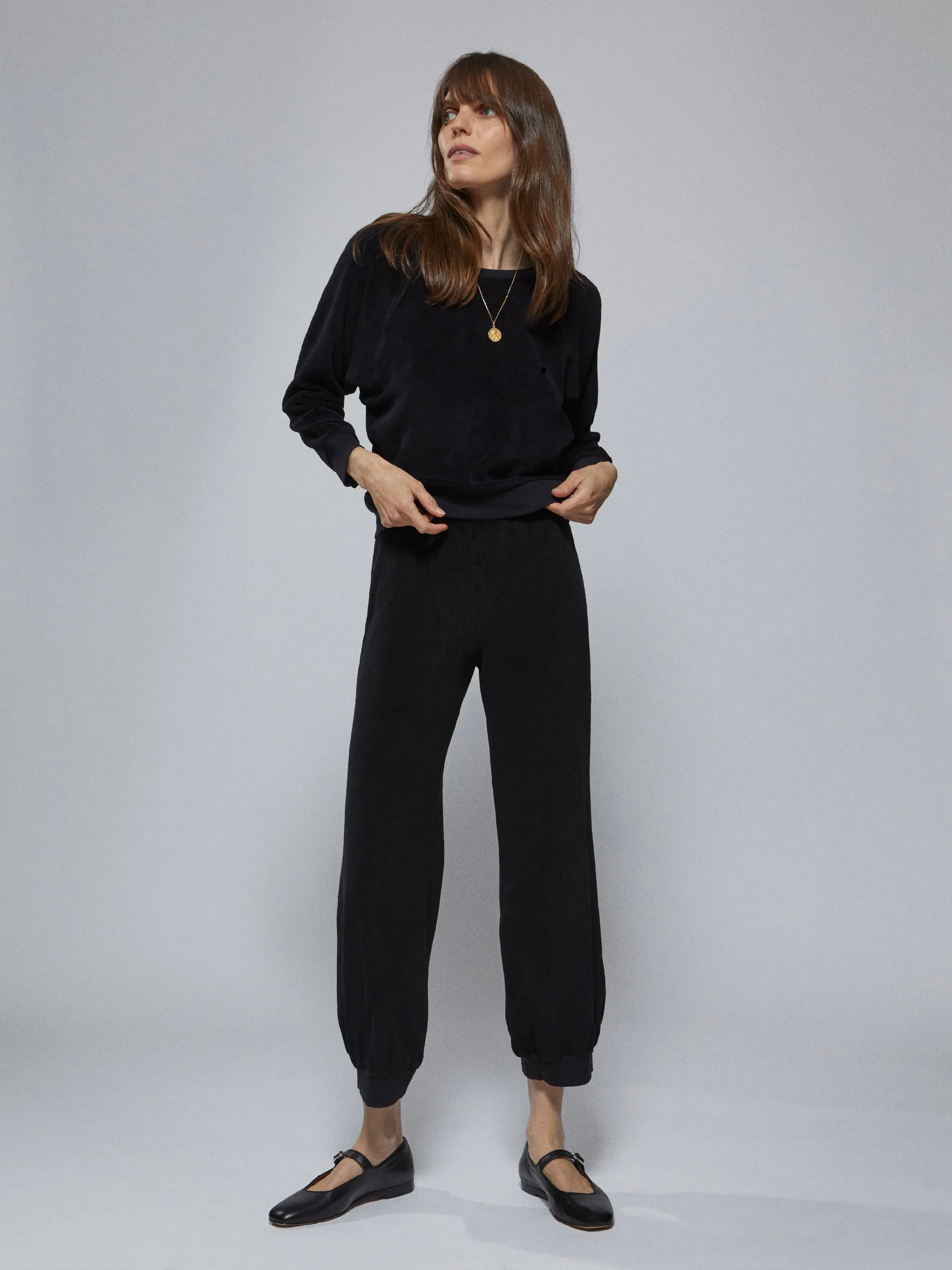 The Tosk Harem Pants in Terry