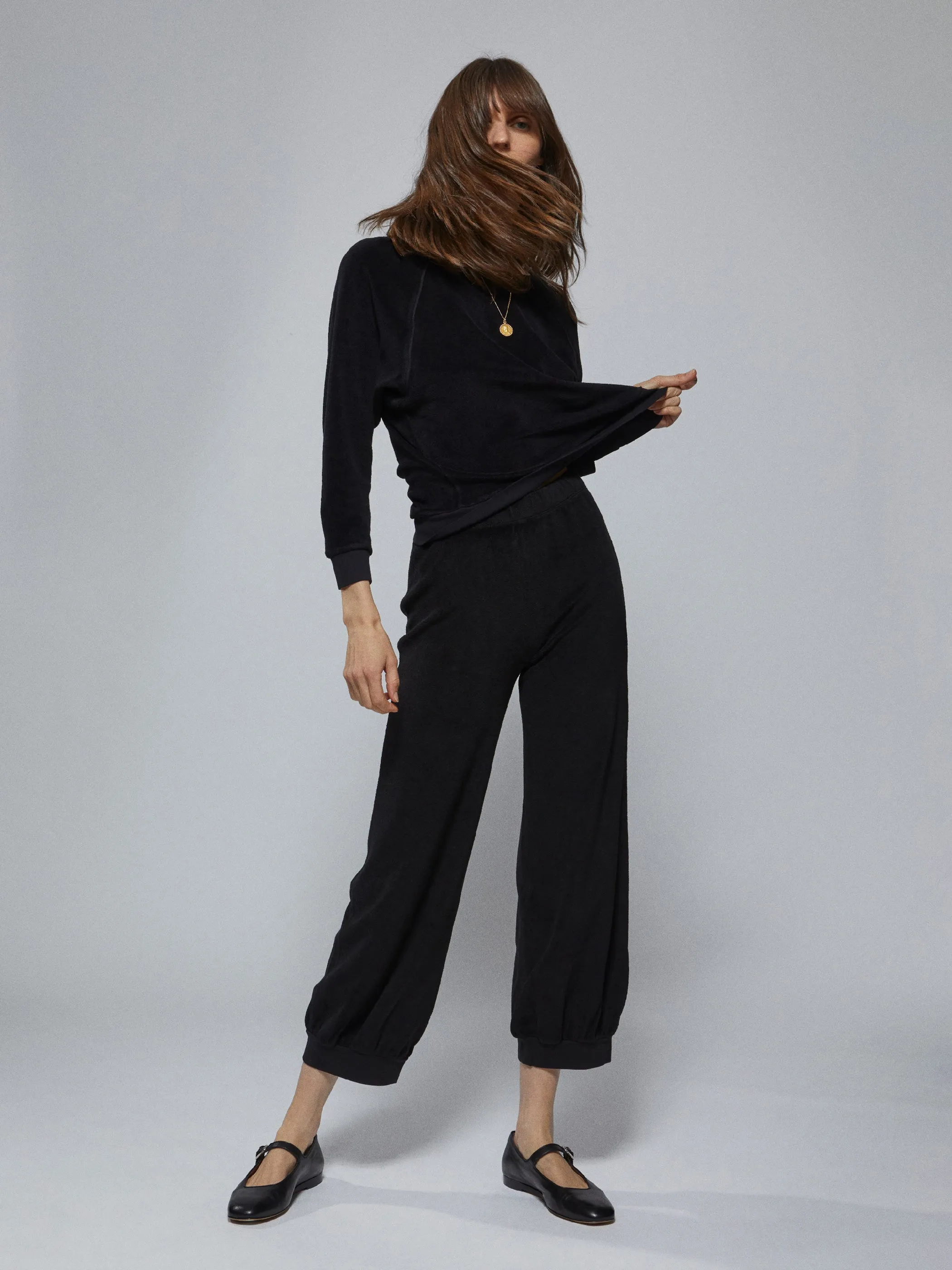 The Tosk Harem Pants in Terry