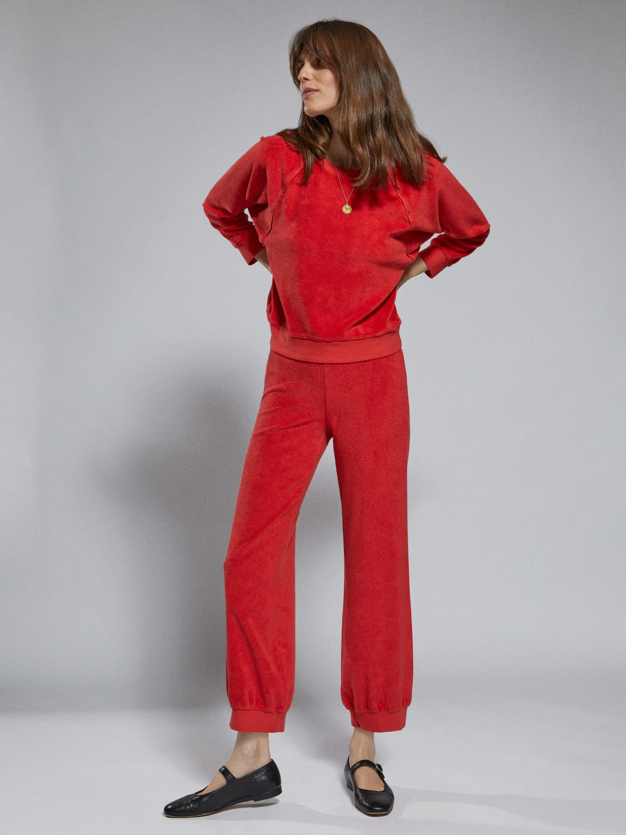 The Tosk Harem Pants in Terry