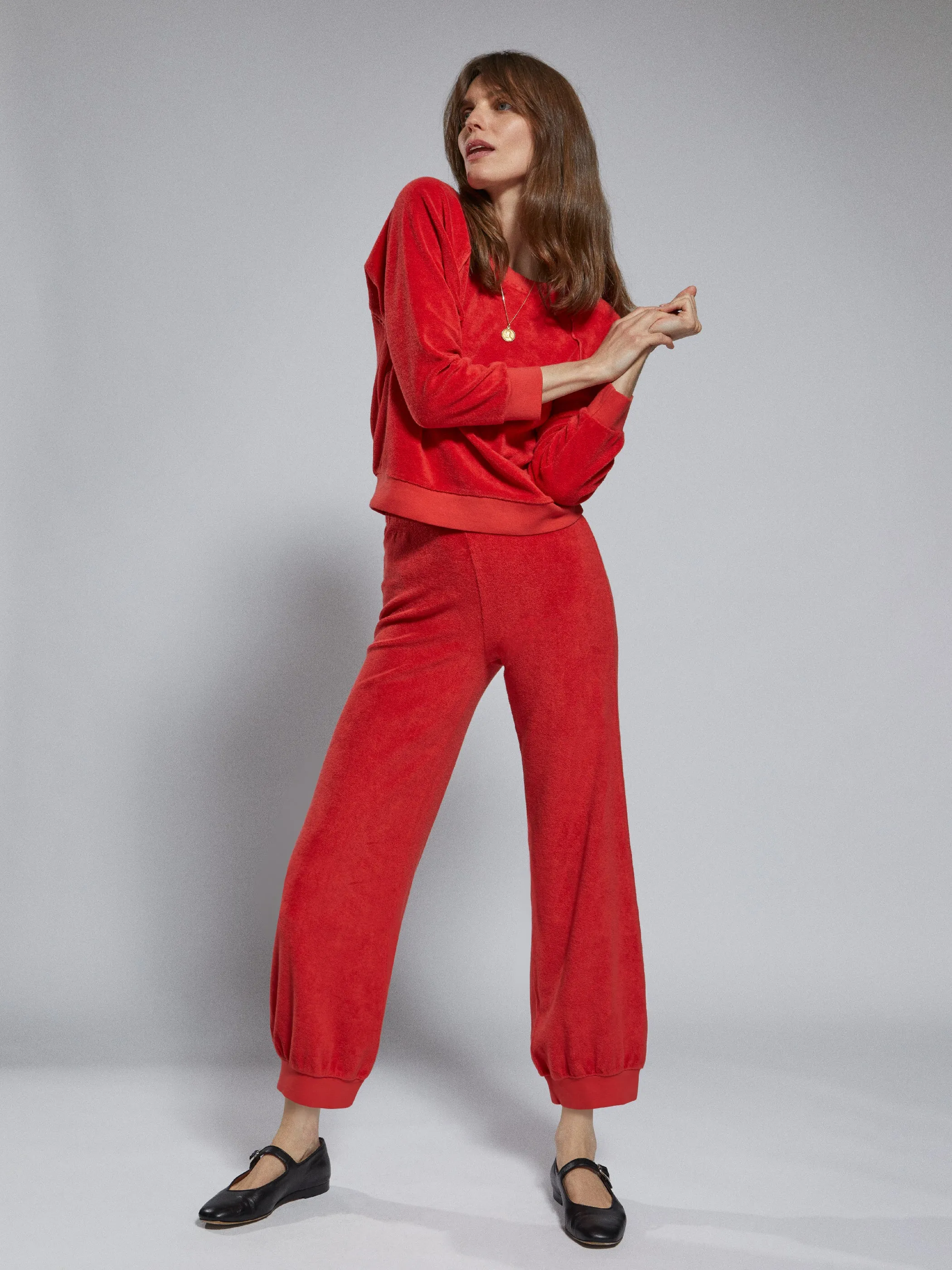 The Tosk Harem Pants in Terry