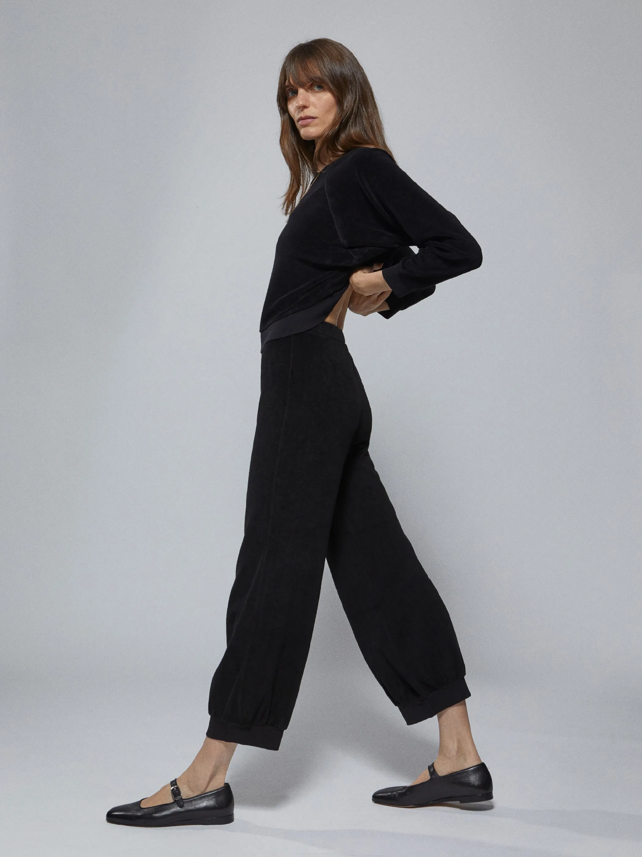 The Tosk Harem Pants in Terry