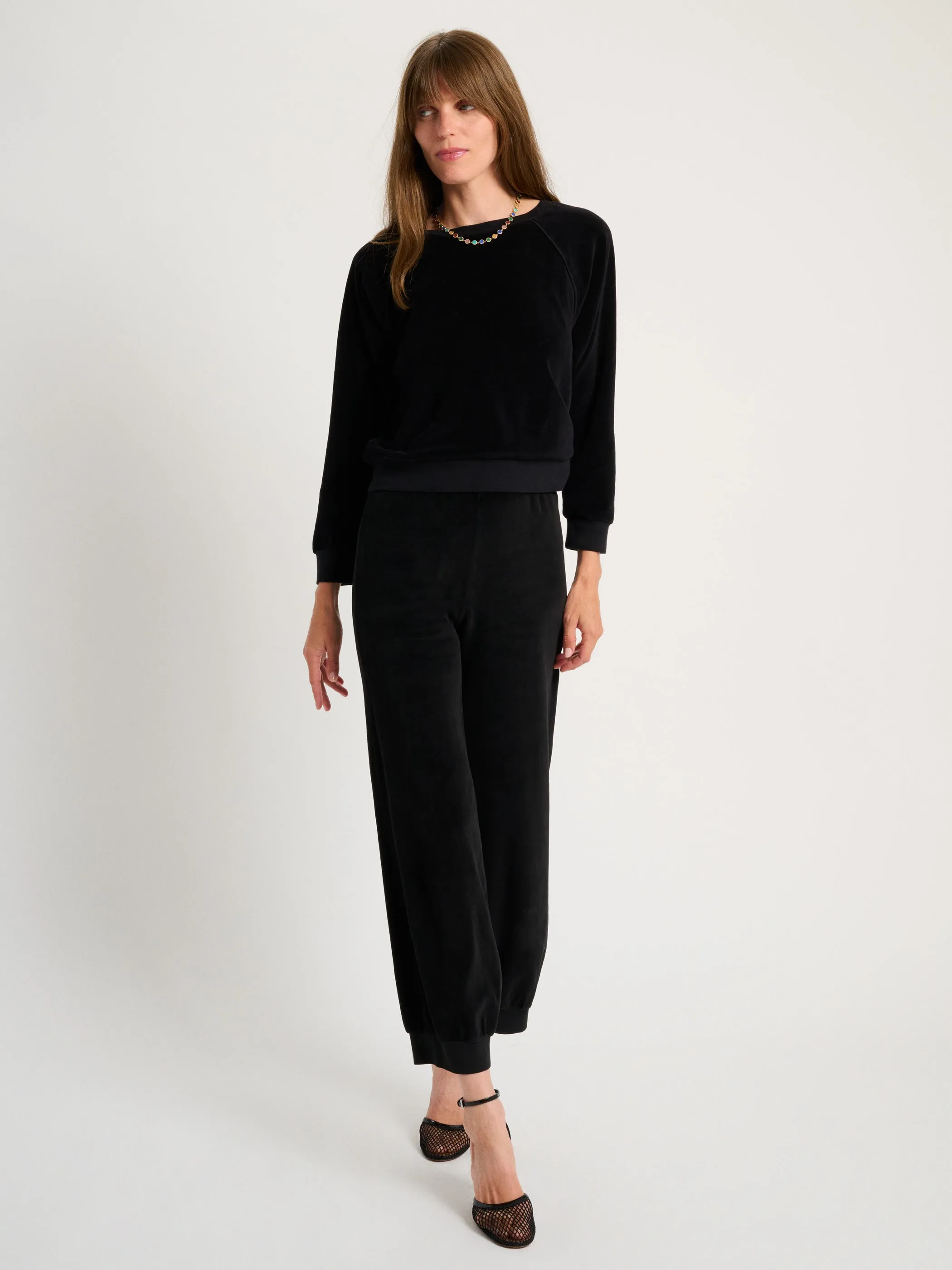 The Tosk Harem Pants in Velour