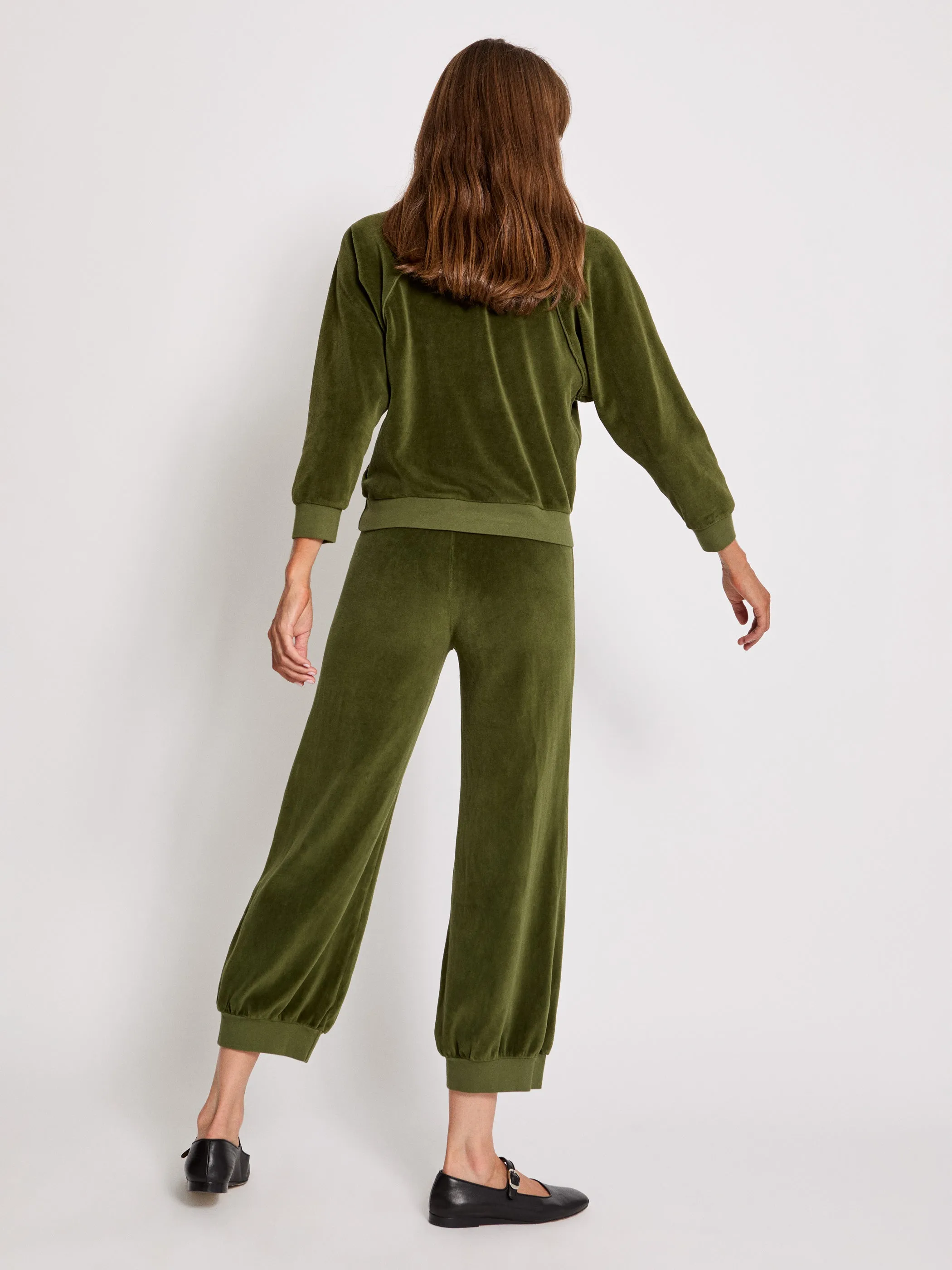The Tosk Harem Pants in Velour