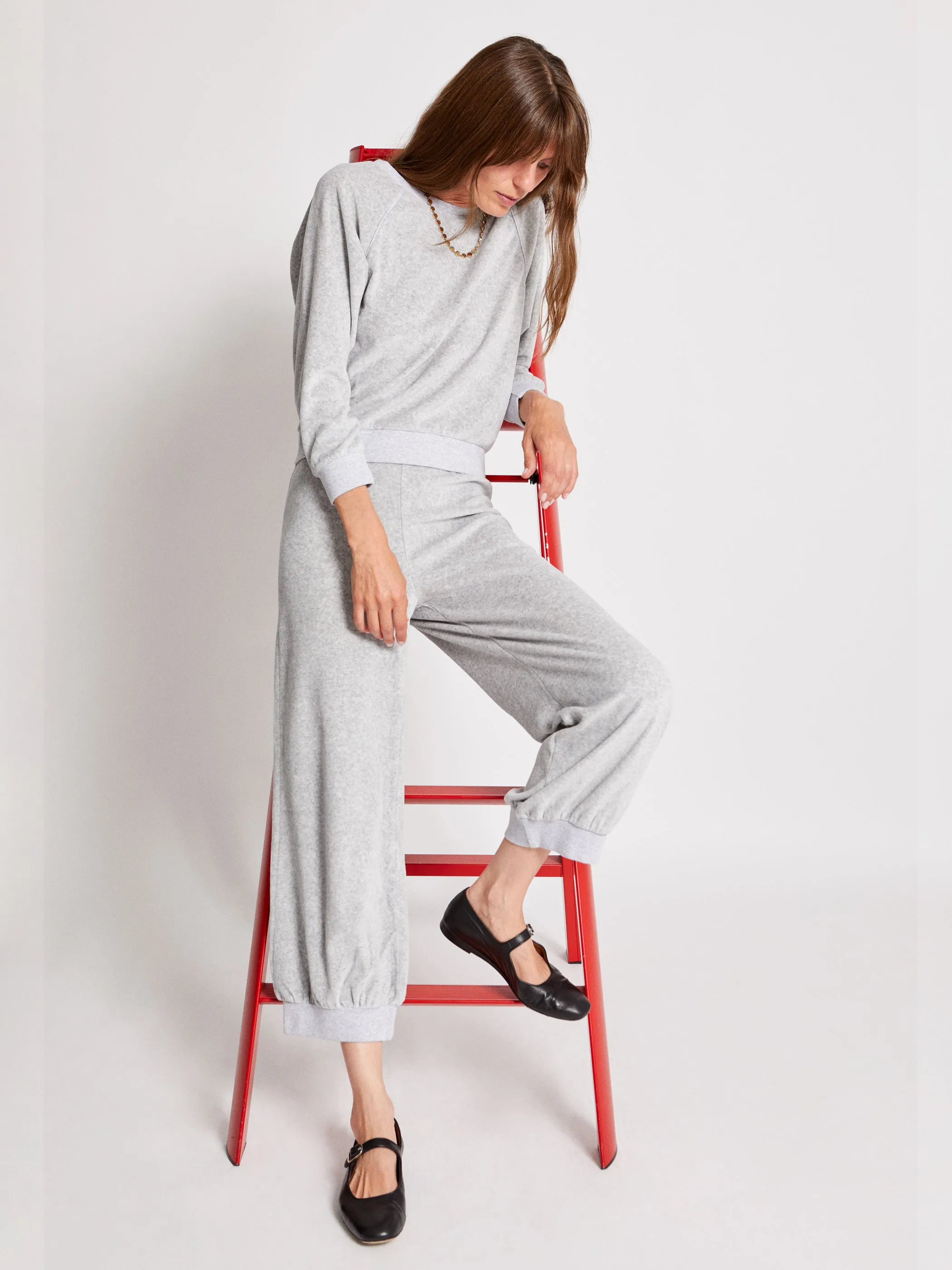 The Tosk Harem Pants in Velour
