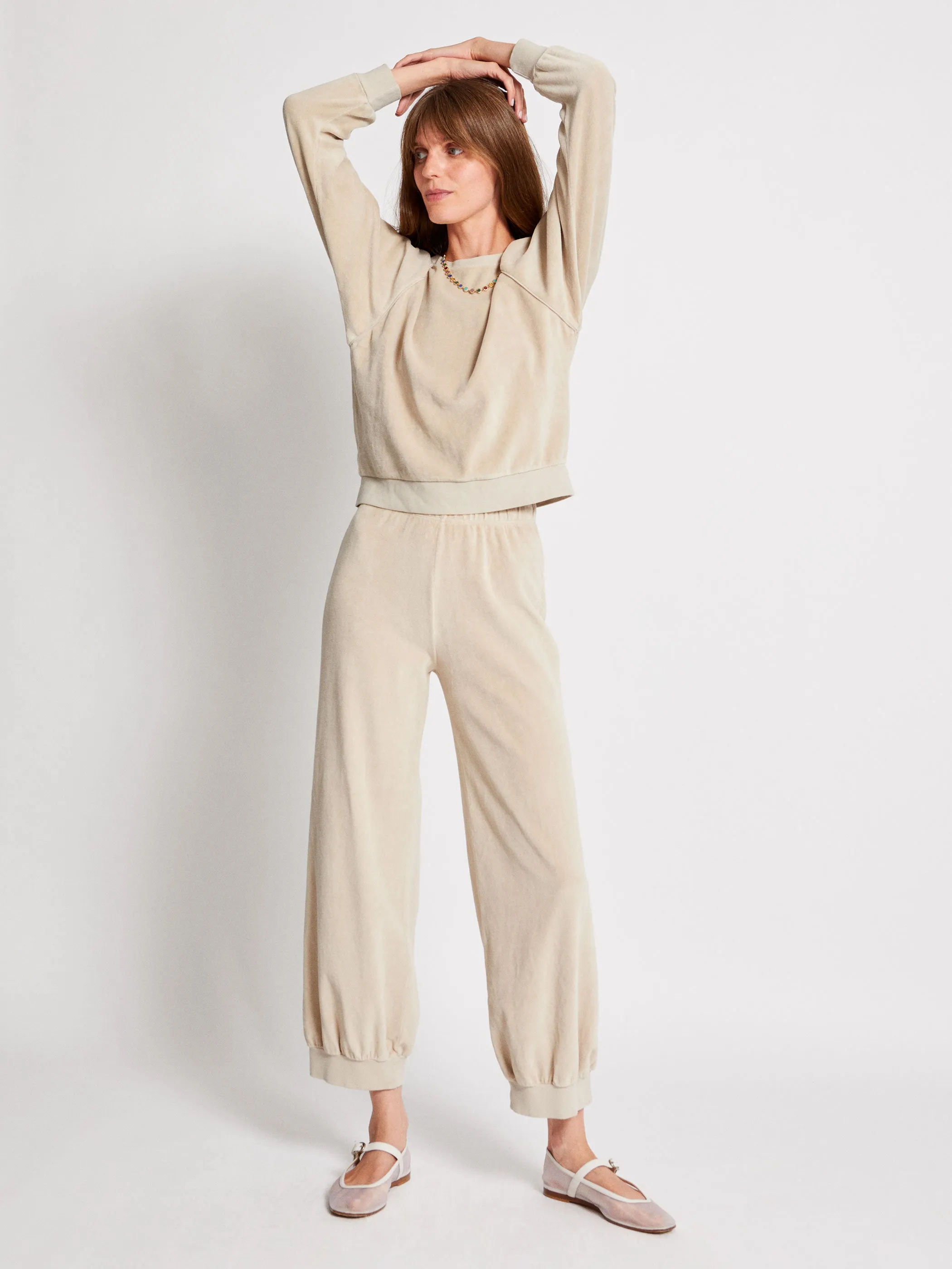 The Tosk Harem Pants in Velour