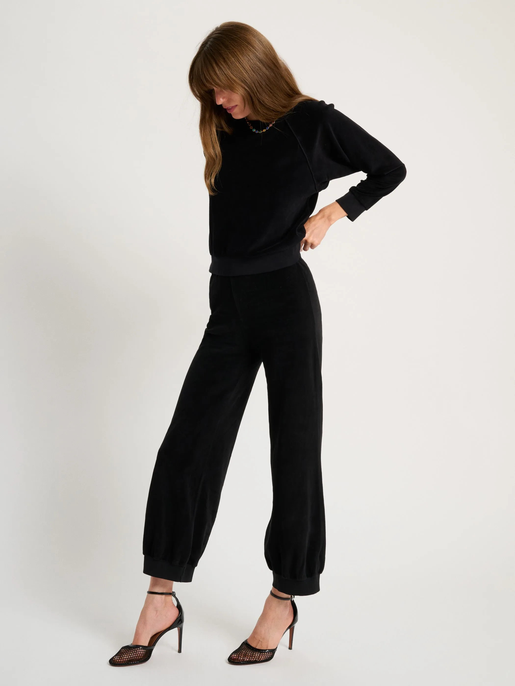 The Tosk Harem Pants in Velour
