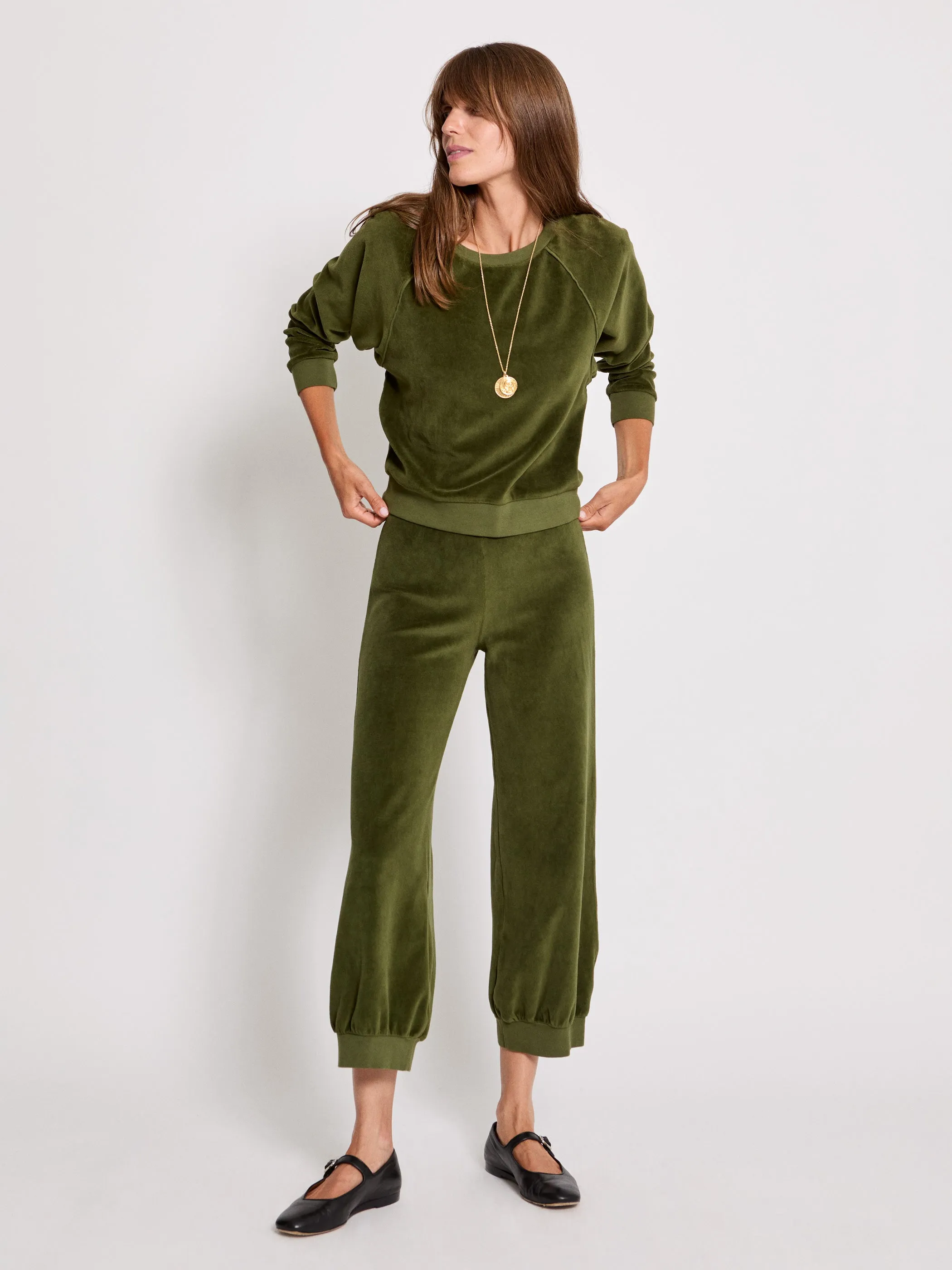 The Tosk Harem Pants in Velour