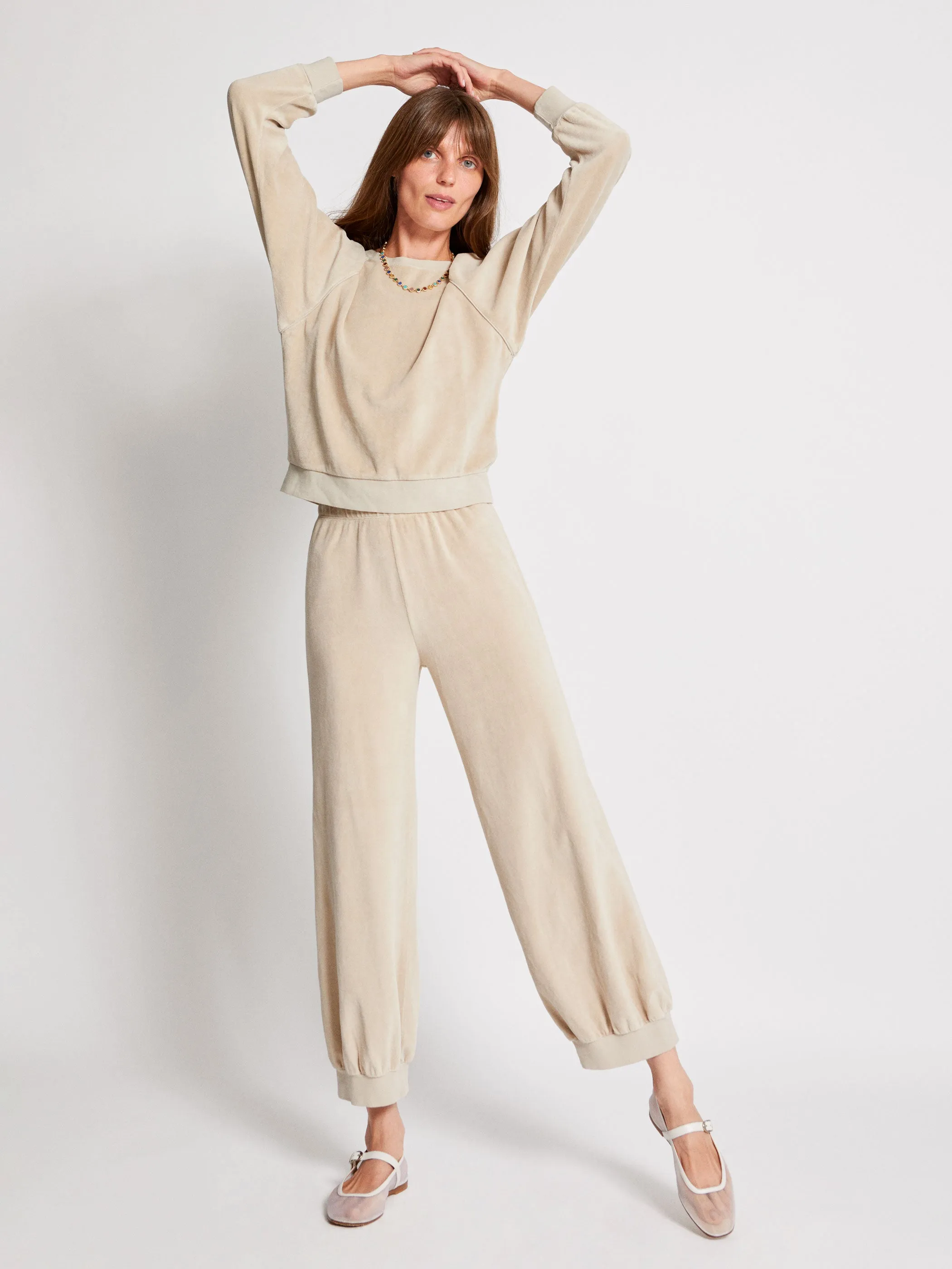 The Tosk Harem Pants in Velour