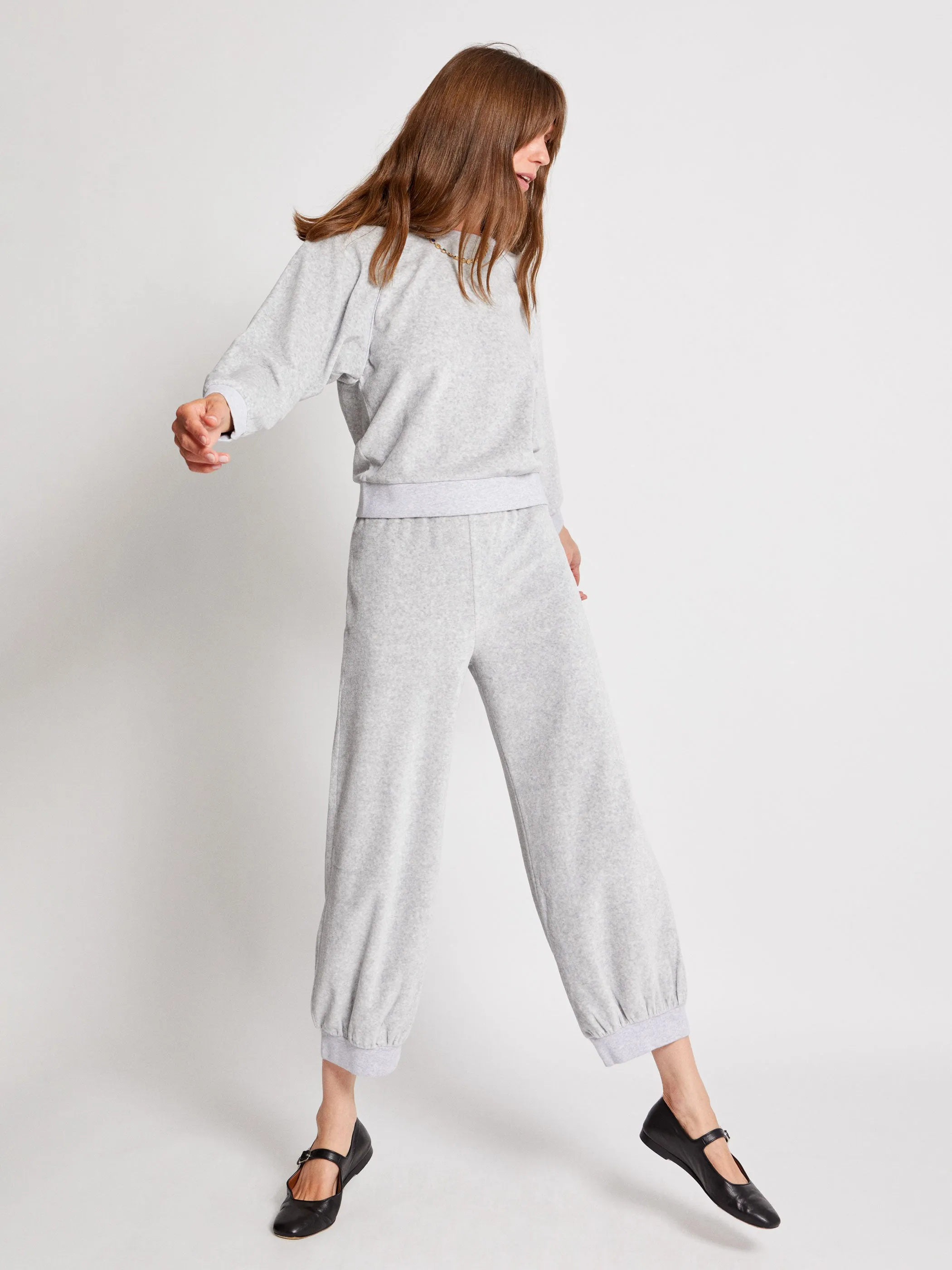 The Tosk Harem Pants in Velour