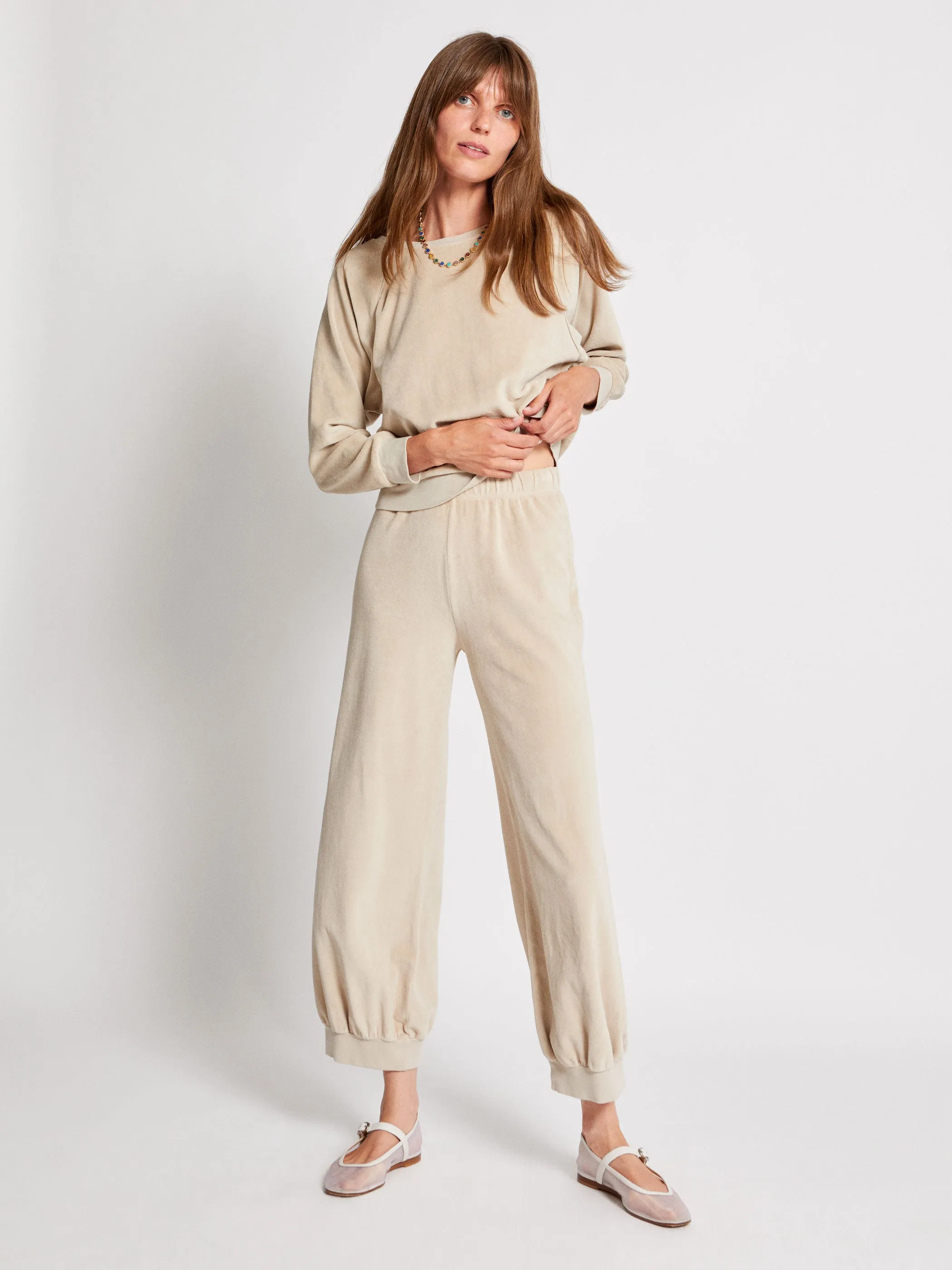The Tosk Harem Pants in Velour