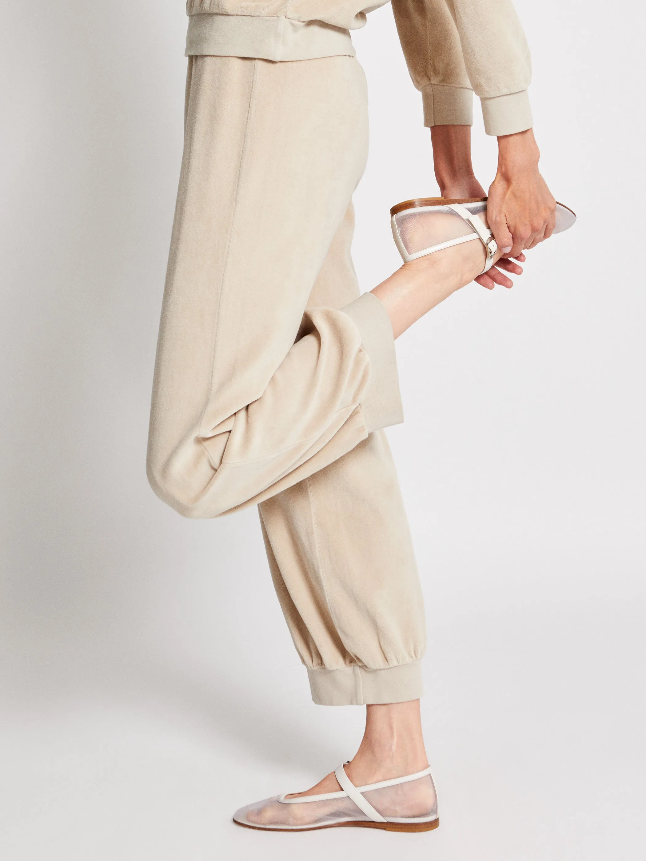 The Tosk Harem Pants in Velour