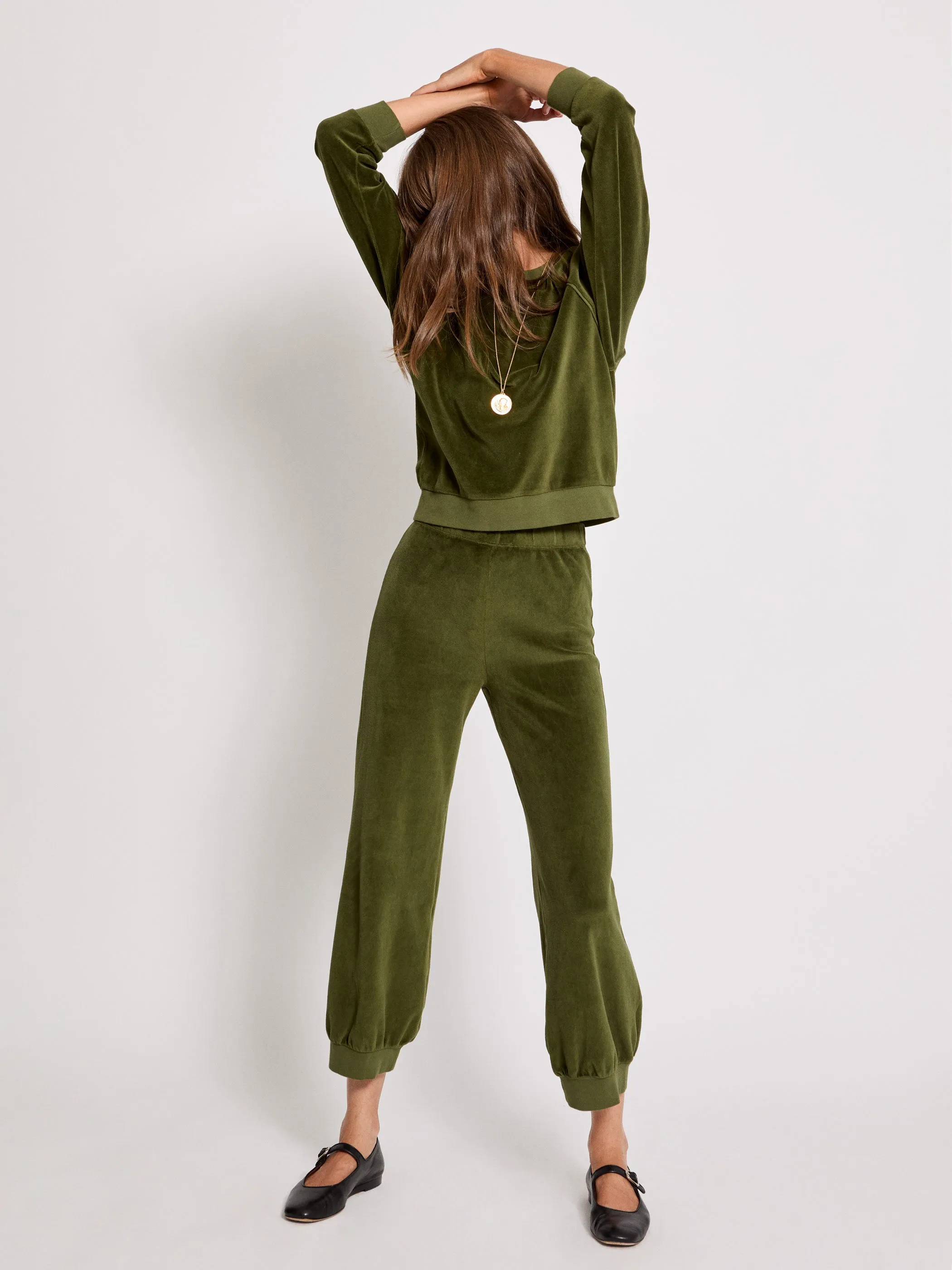 The Tosk Harem Pants in Velour