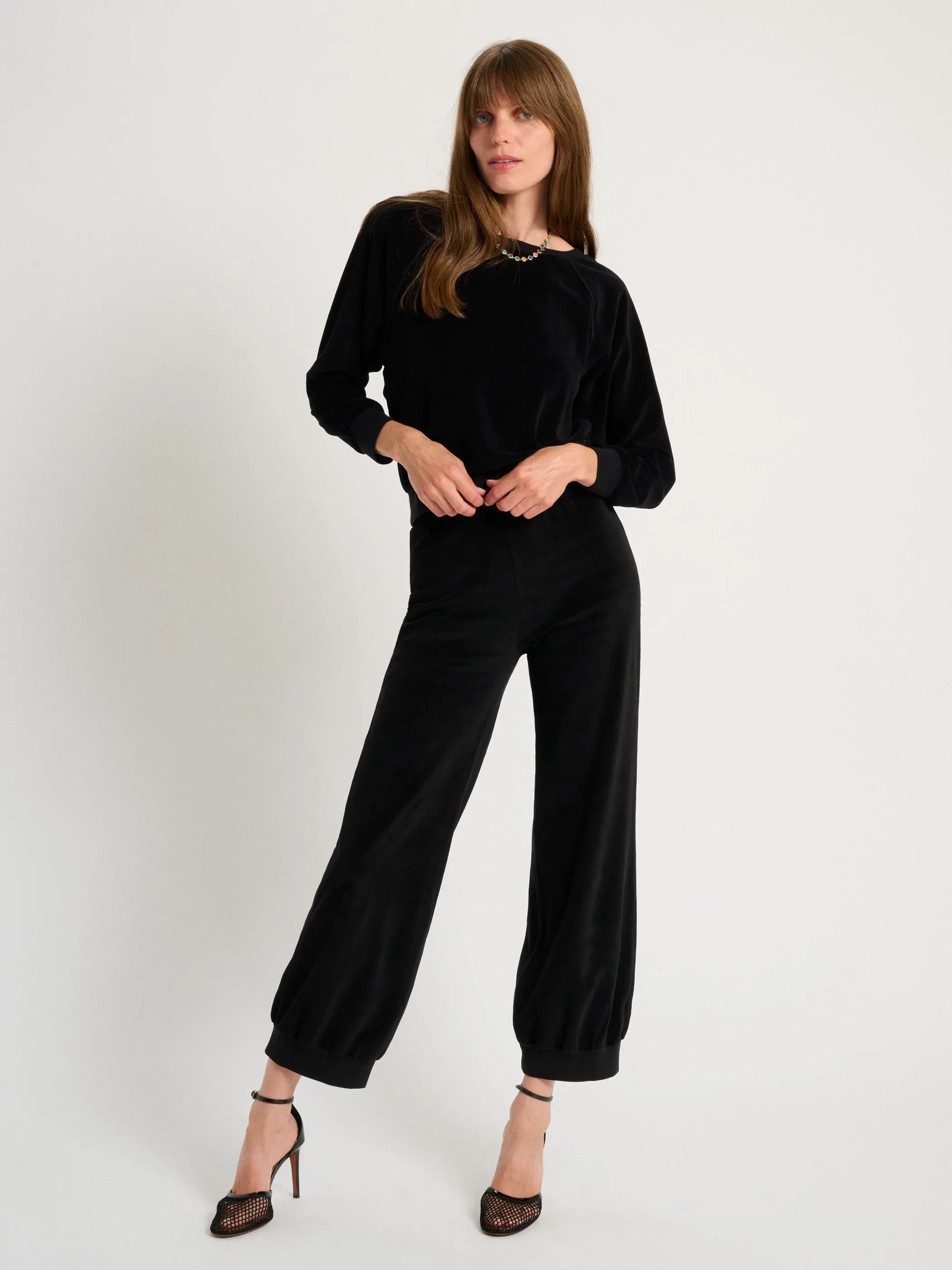 The Tosk Harem Pants in Velour