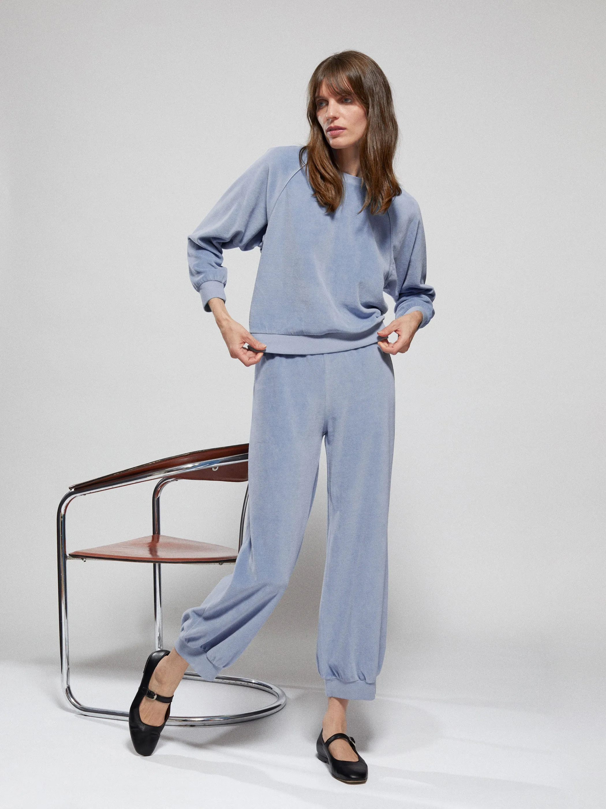 The Tosk Harem Pants in Velour