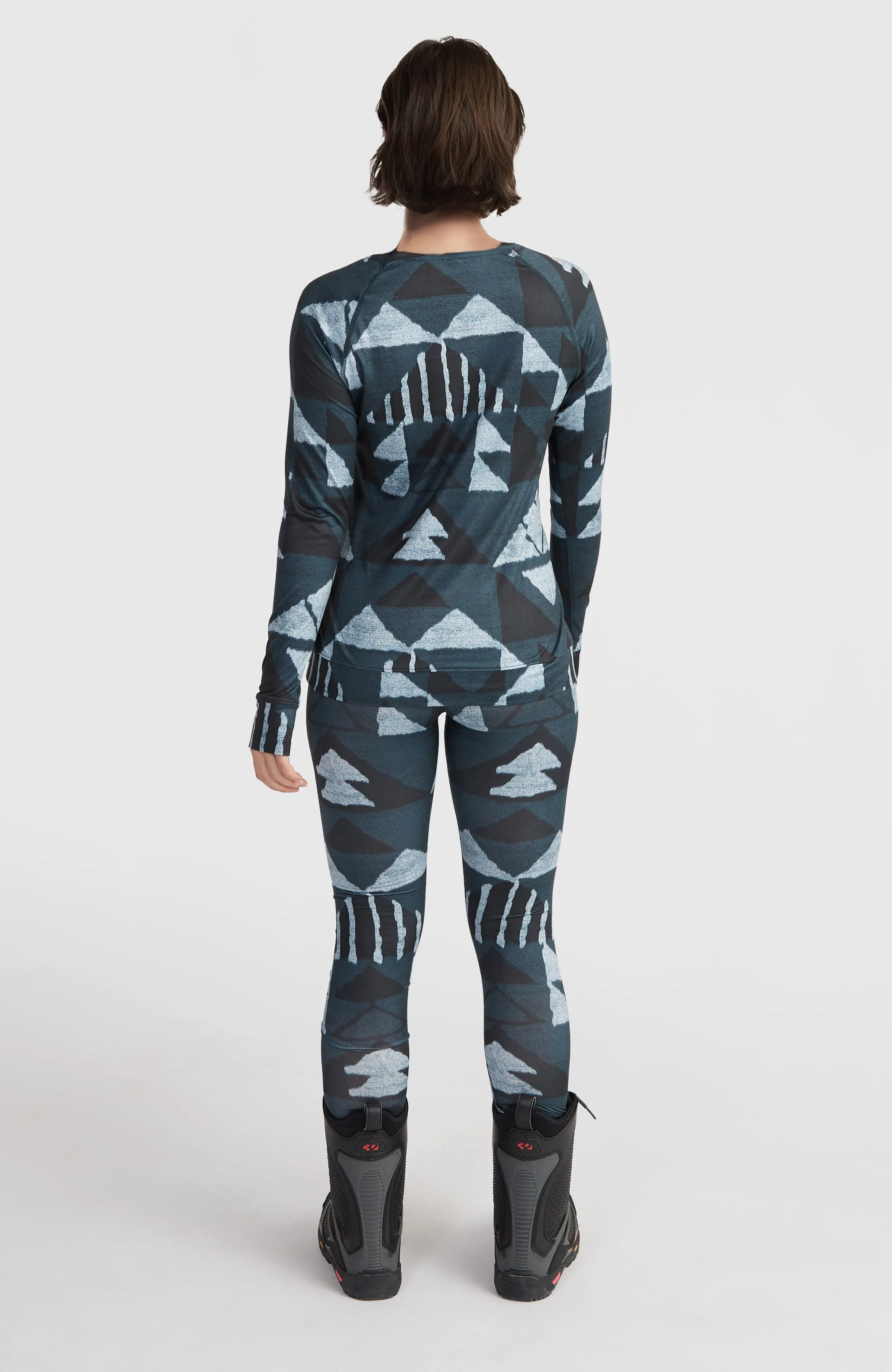 Thermounterhose | Blue Triangle Ikat