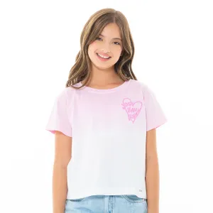 TIE DYE GRAPHIC T-SHIRT FOR GIRLS