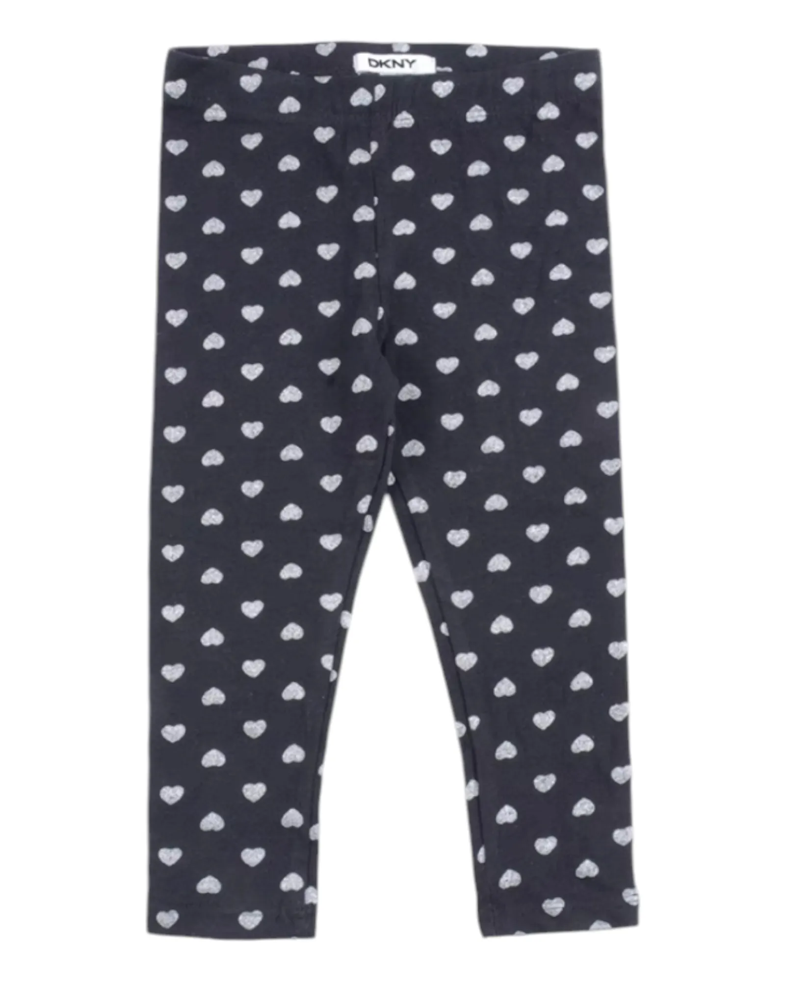 Toddler Leggings with Small Heart Pattern