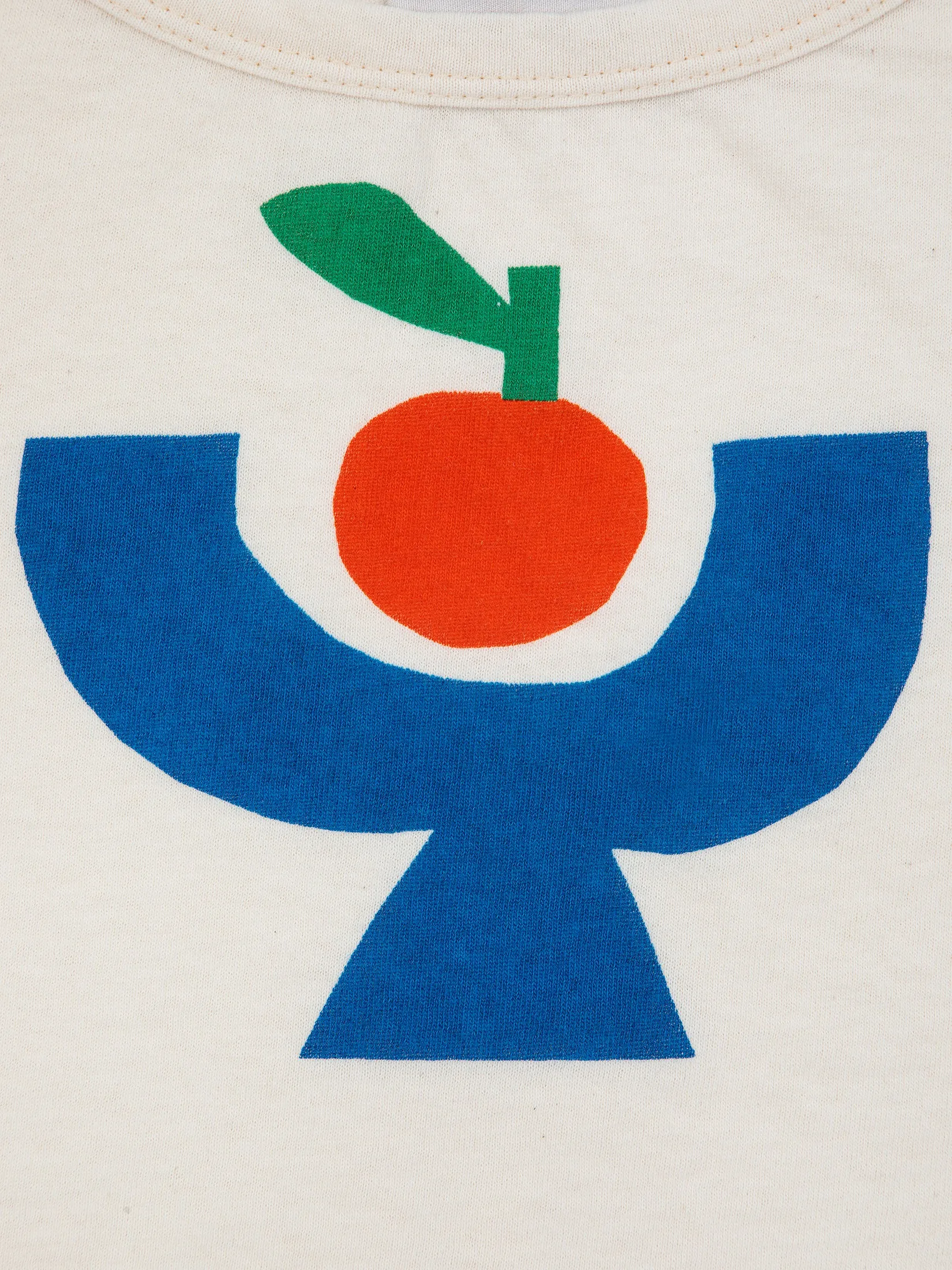 Tomato Plate cropped T-shirt