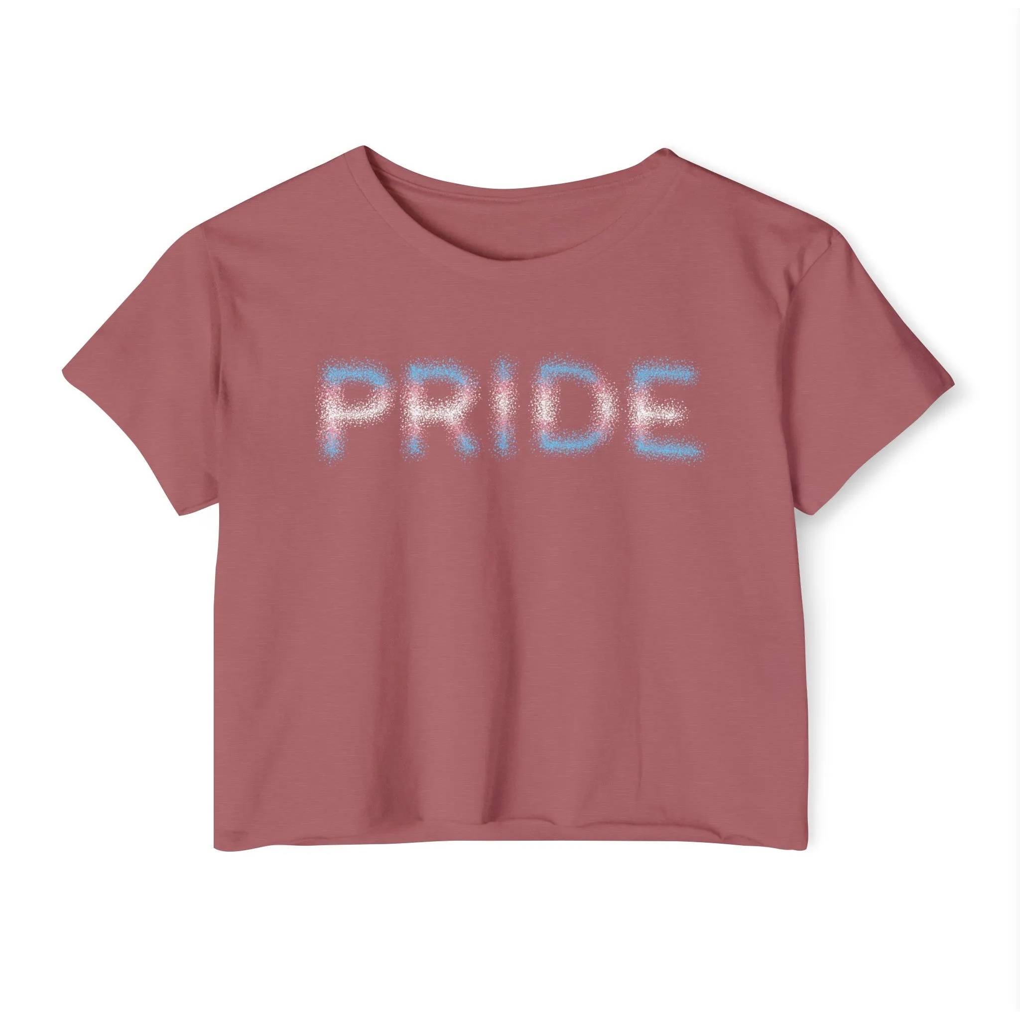 Trans Pride Crop Top