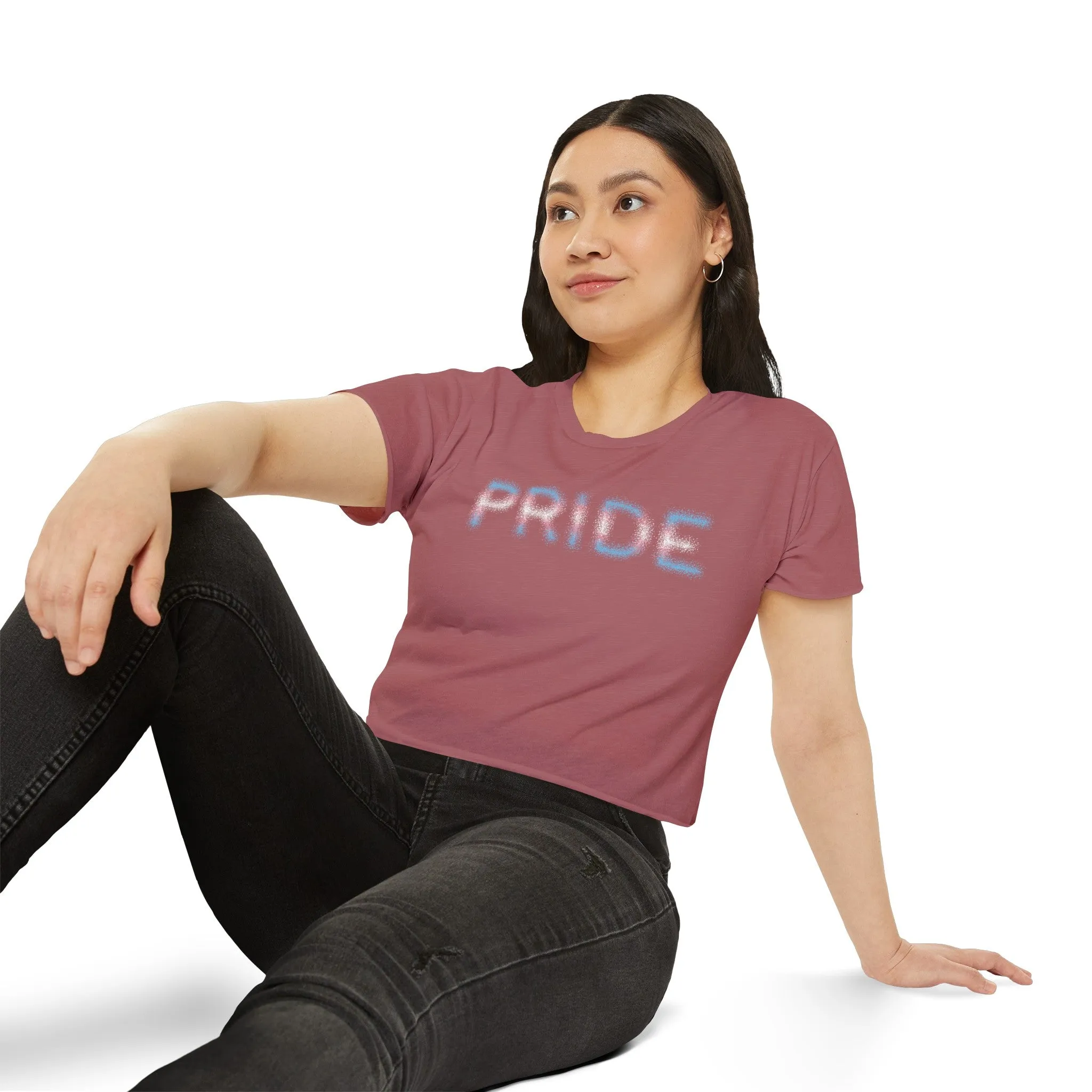 Trans Pride Crop Top