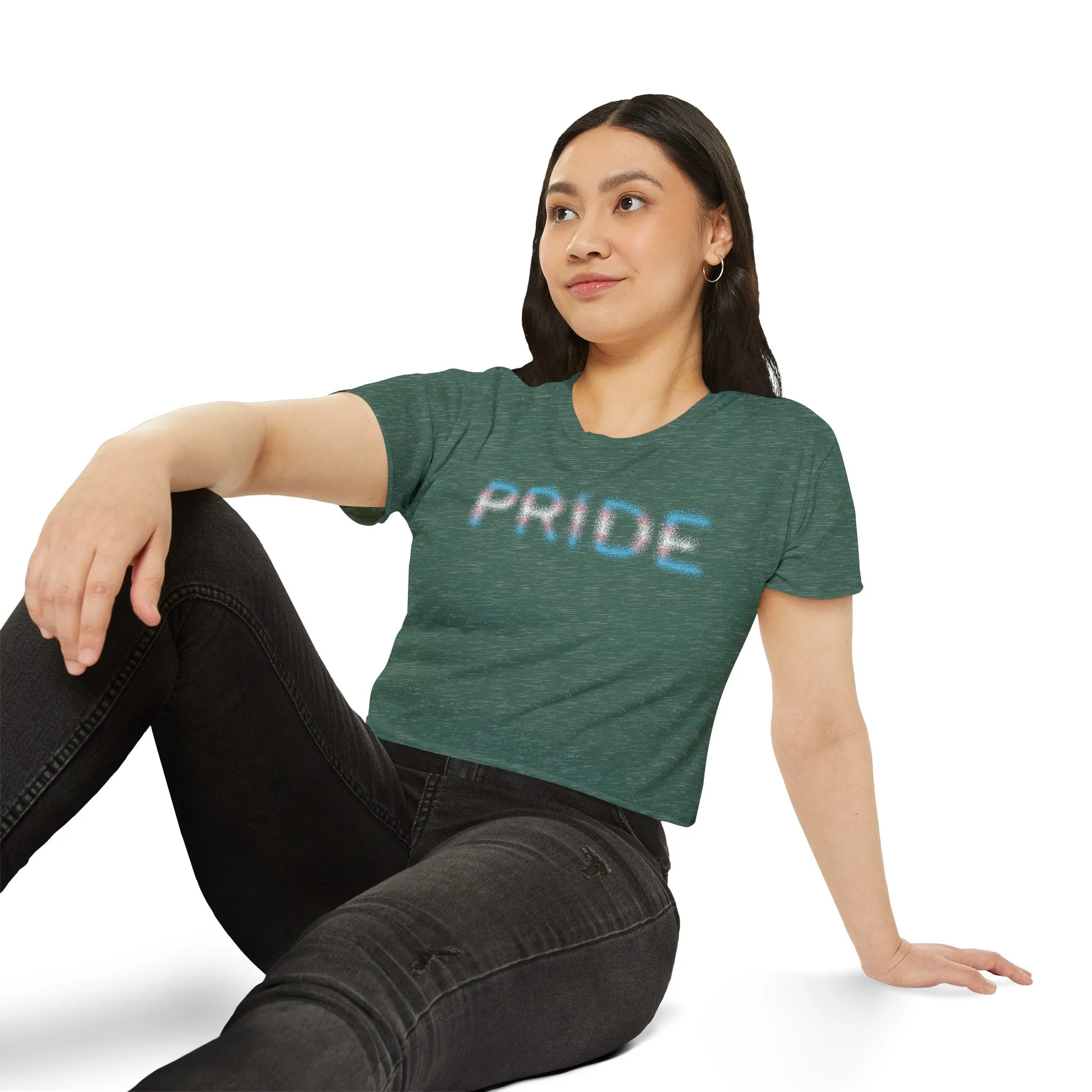 Trans Pride Crop Top