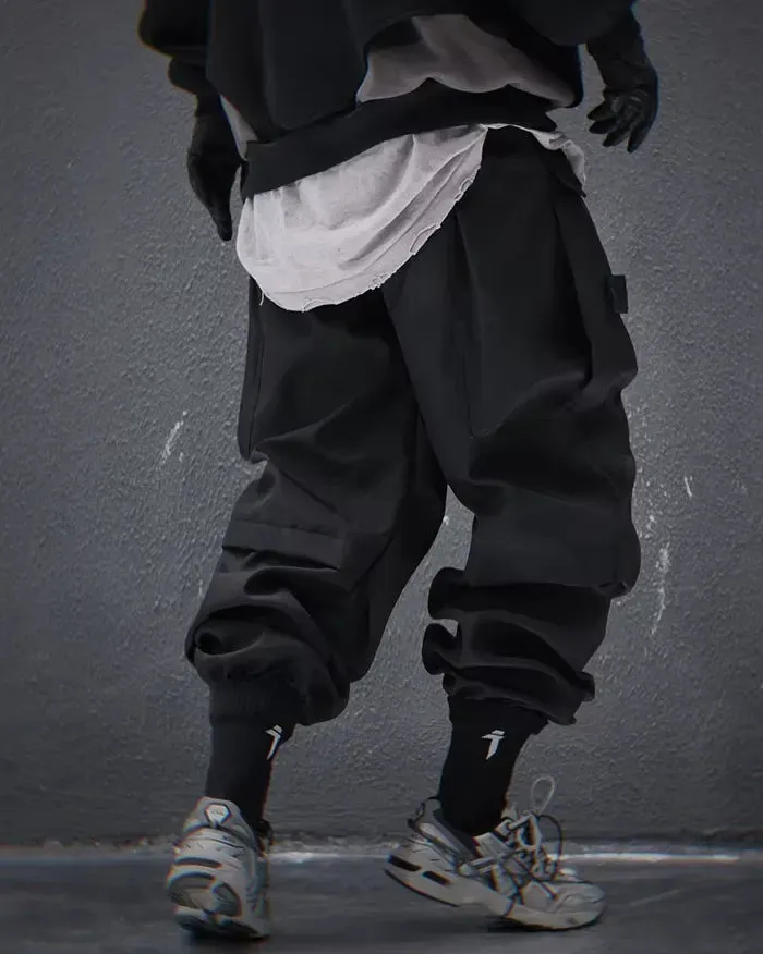Trendy Baggy Cargo Joggers