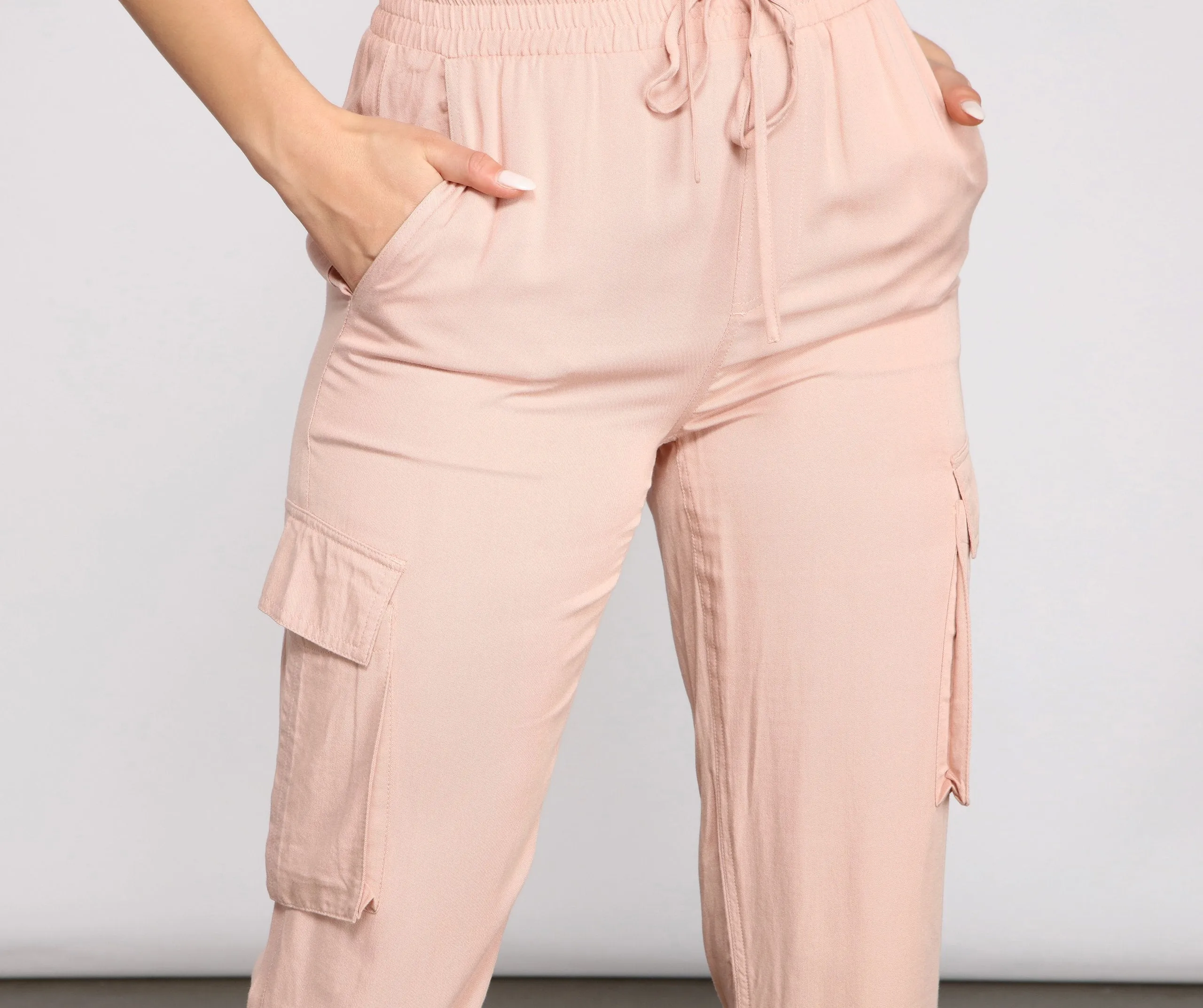 Trendy Moment Cargo Joggers