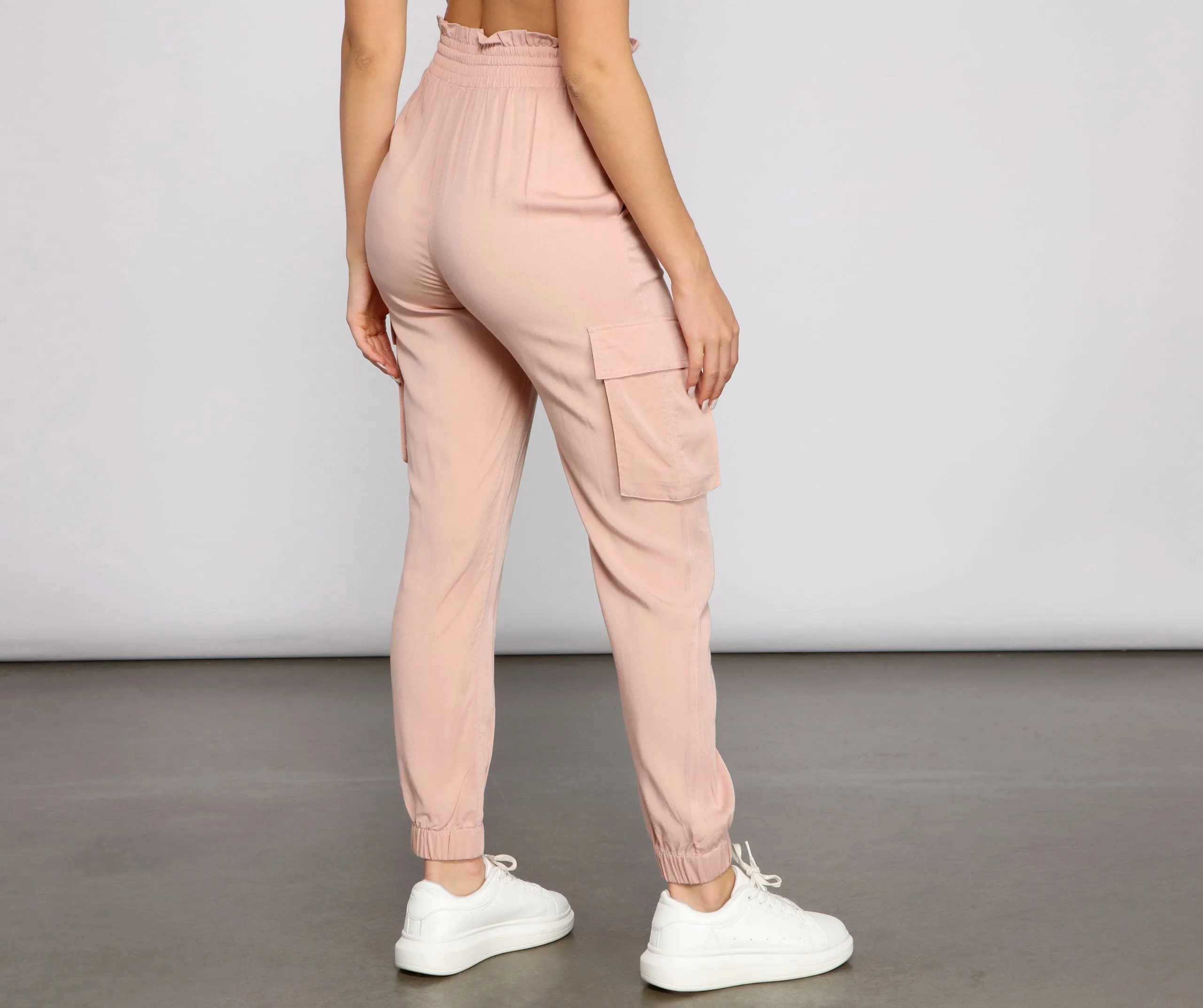Trendy Moment Cargo Joggers