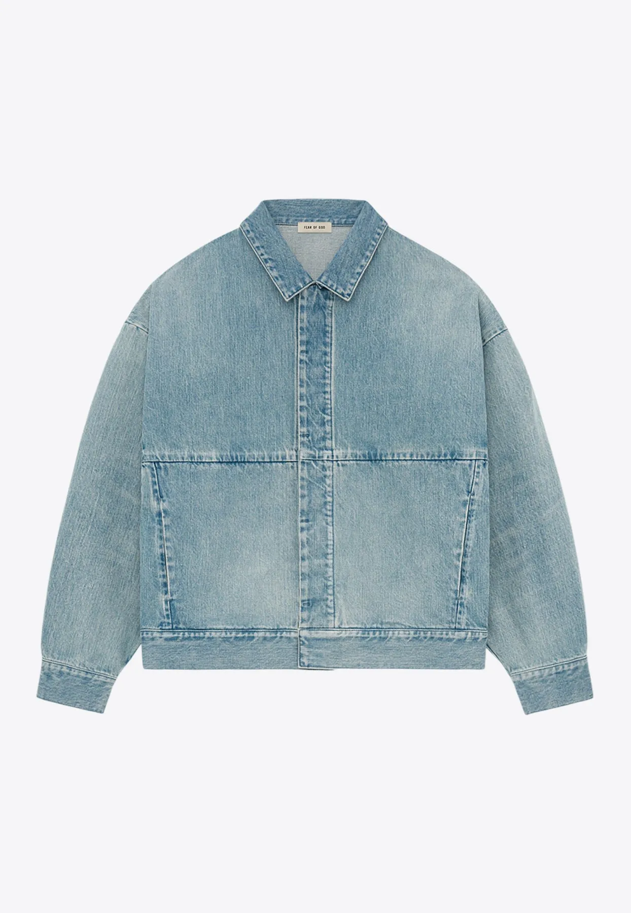 Trucker Button-Up Denim Jacket