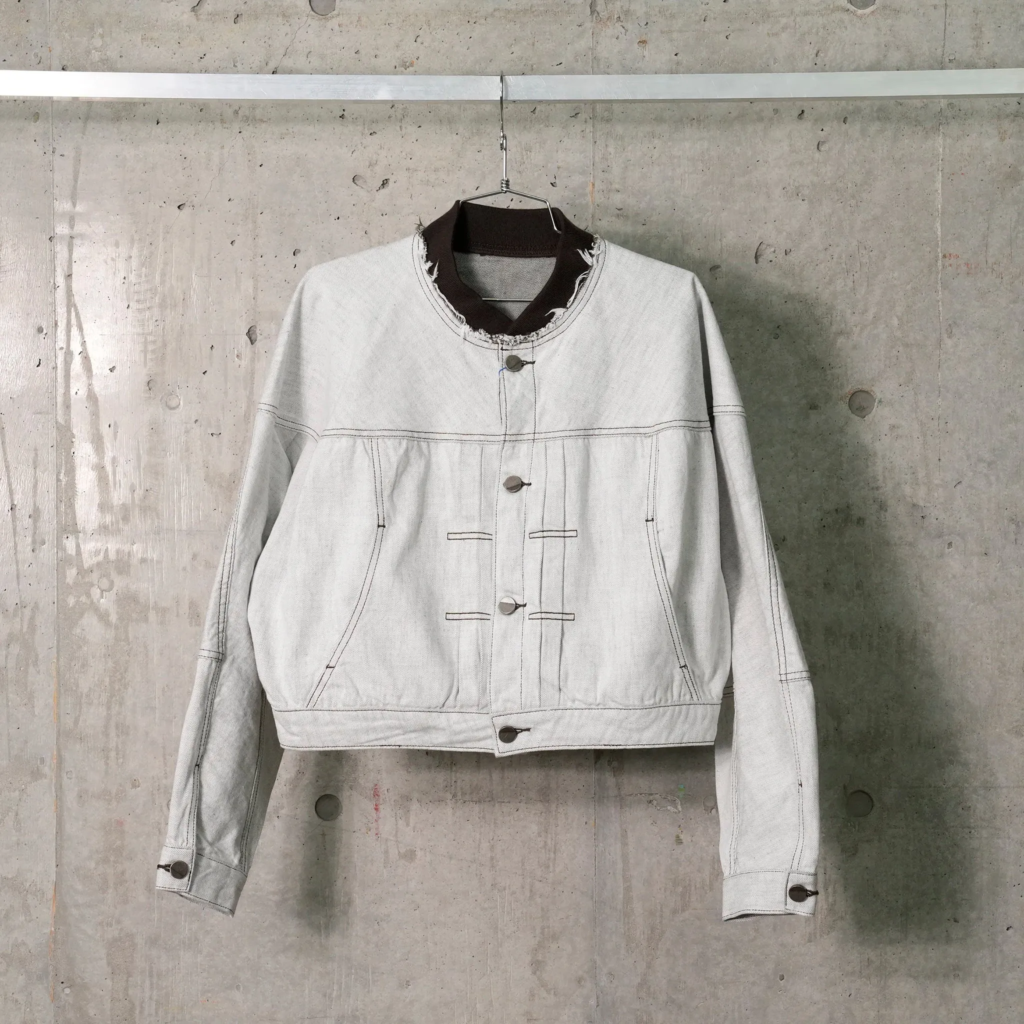TRUCKER JACKET 1601 / WHITE