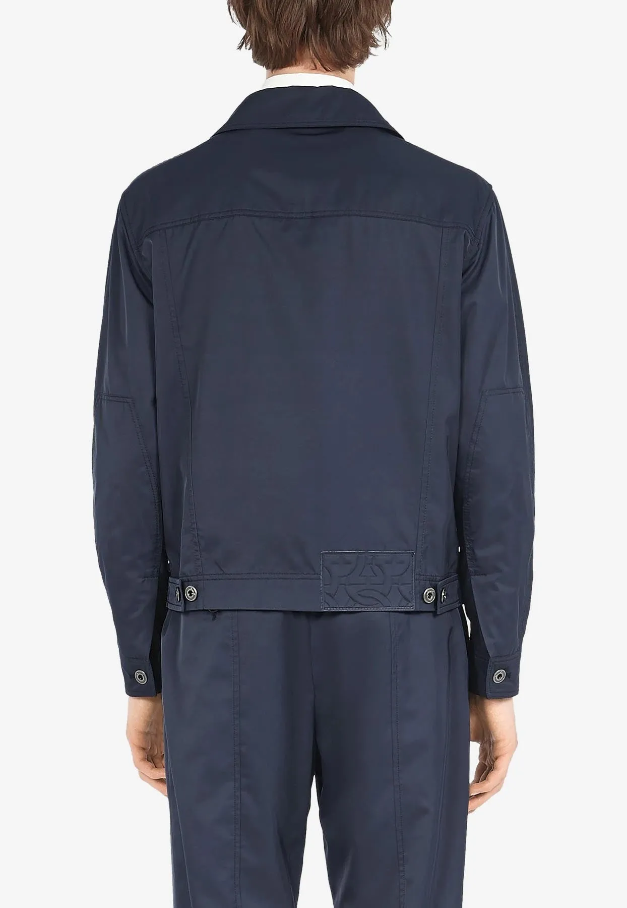 Trucker Jacket in Tech Fabric