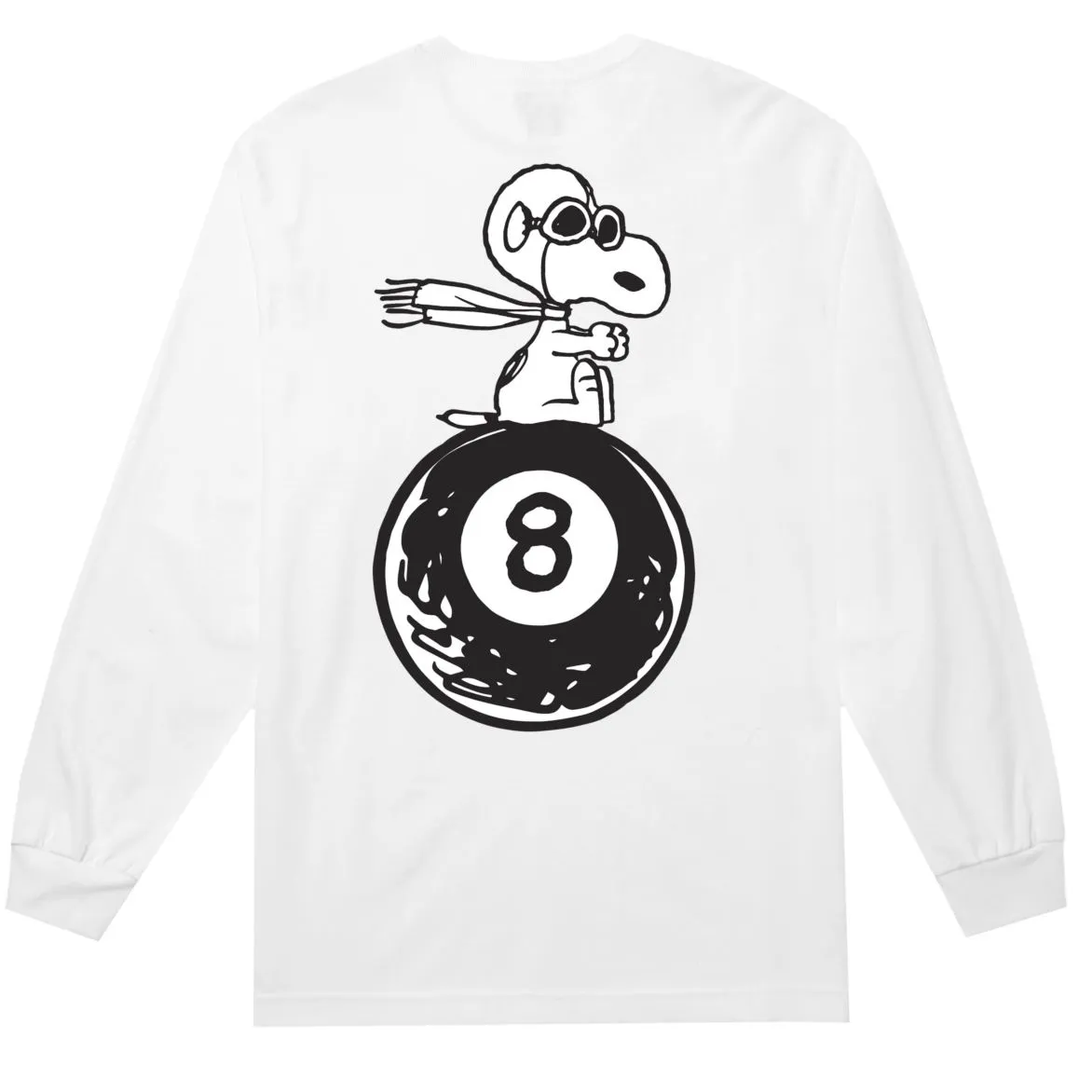 TS00643 Huf x Peanuts Flying Ace L/S Tee
