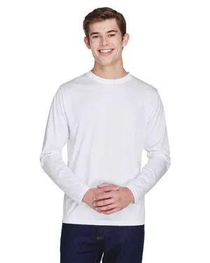 TT11L Men's Zone Performance Long Sleeve T-Shirt - White
