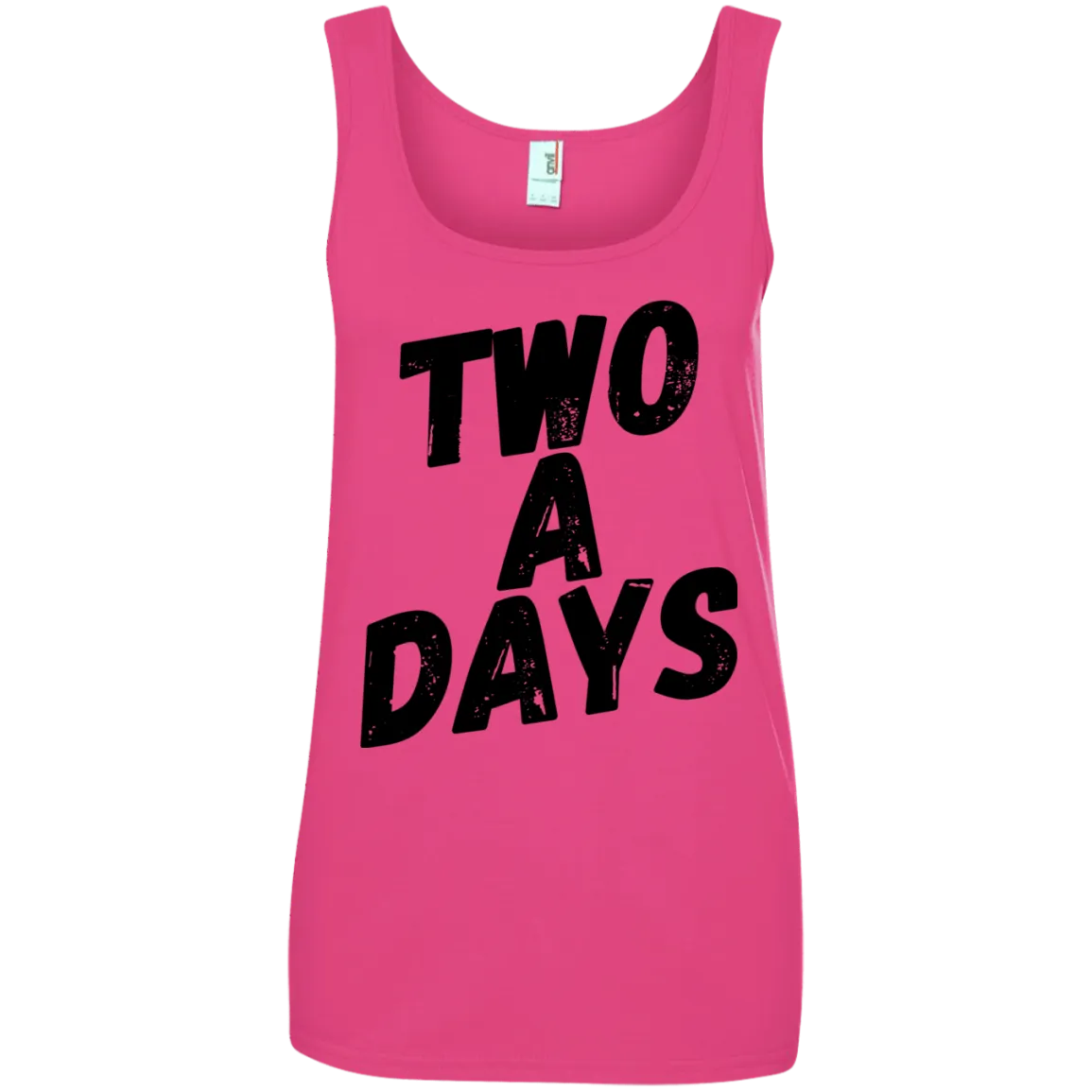 Two a Days for the ladies.  But can you wear this shirt?