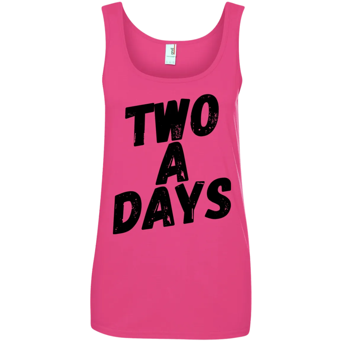 Two a Days for the ladies.  But can you wear this shirt?