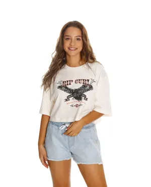 ULTIMATE SURF RELAXED CROP TEE